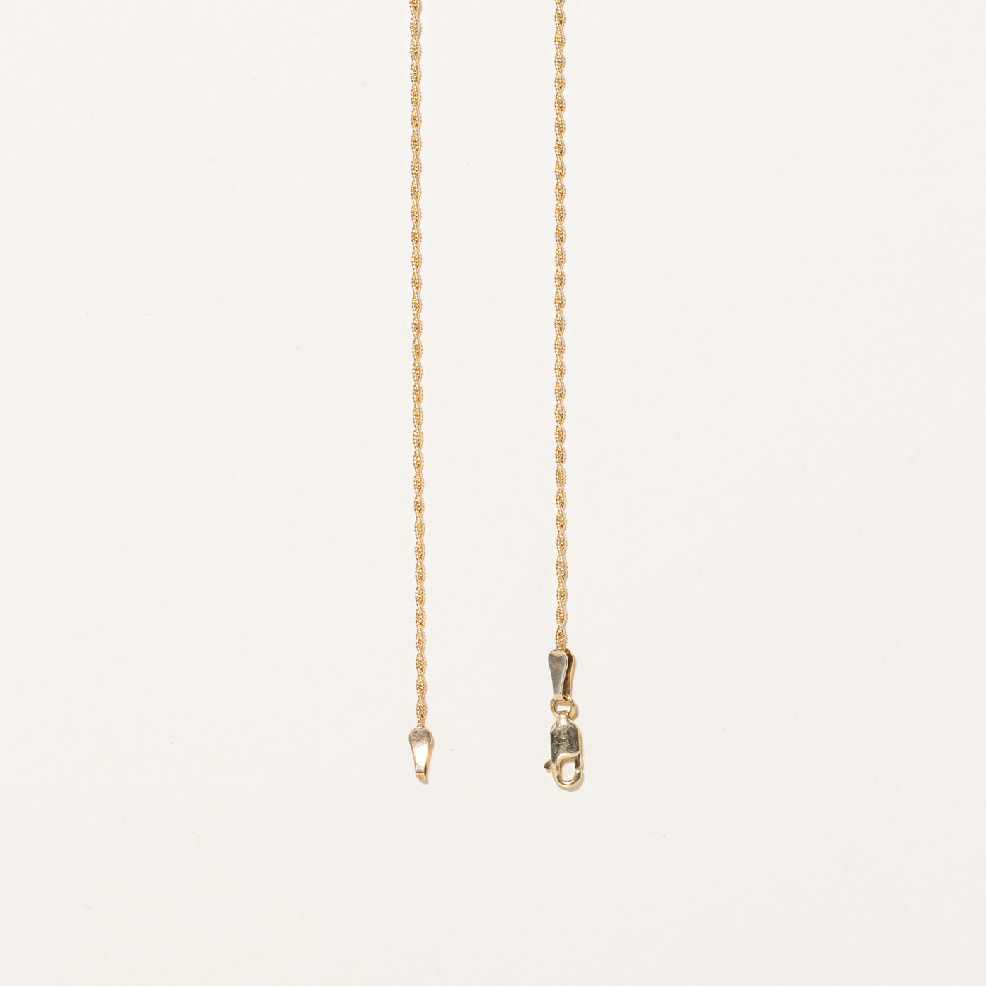 Sapphire & Diamond Scoop Pendant Necklace | 0.50ctw, 0.08ctw | 16" |