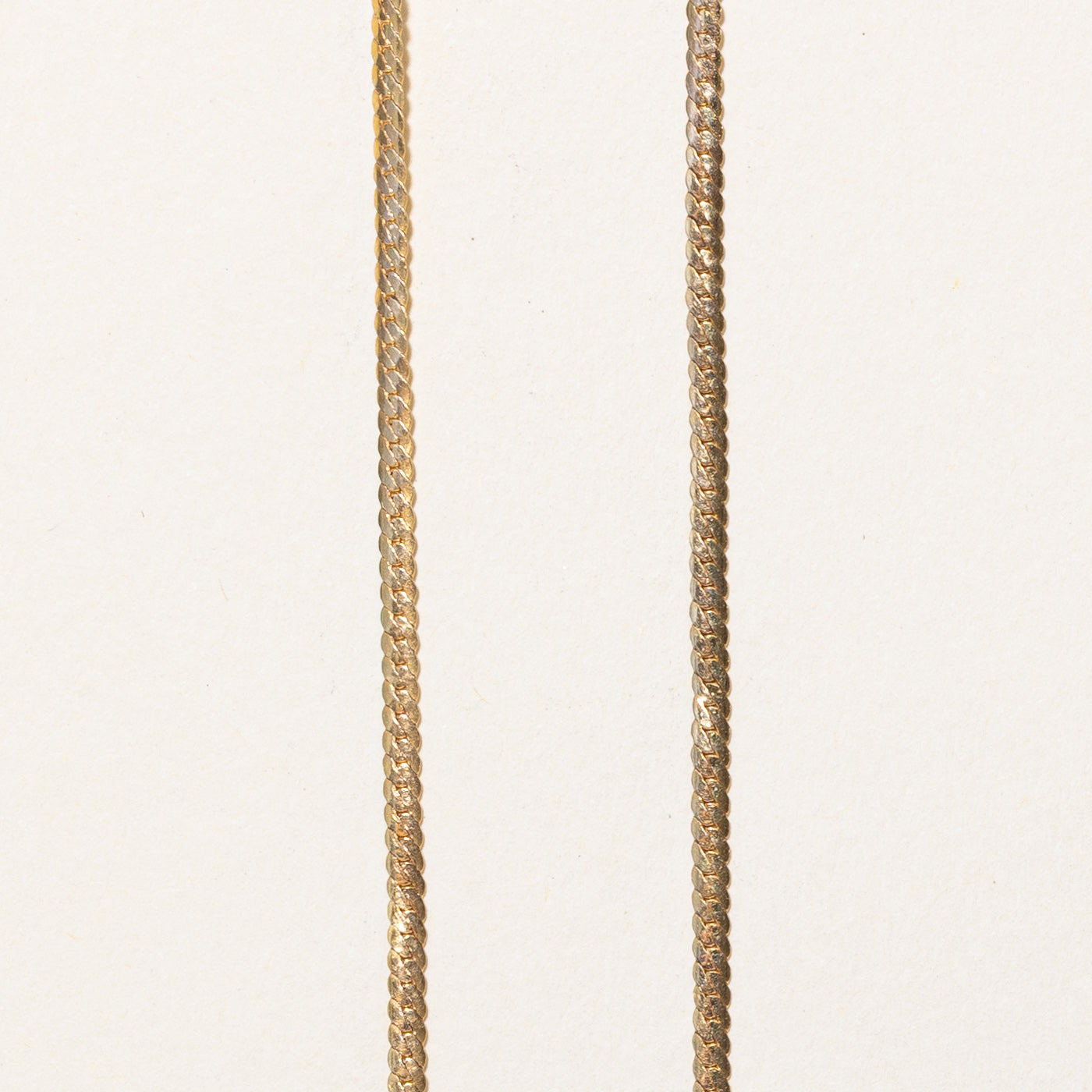 Sapphire & Diamond Scoop Pendant Necklace | 0.56ctw, 0.05ctw | 17" |