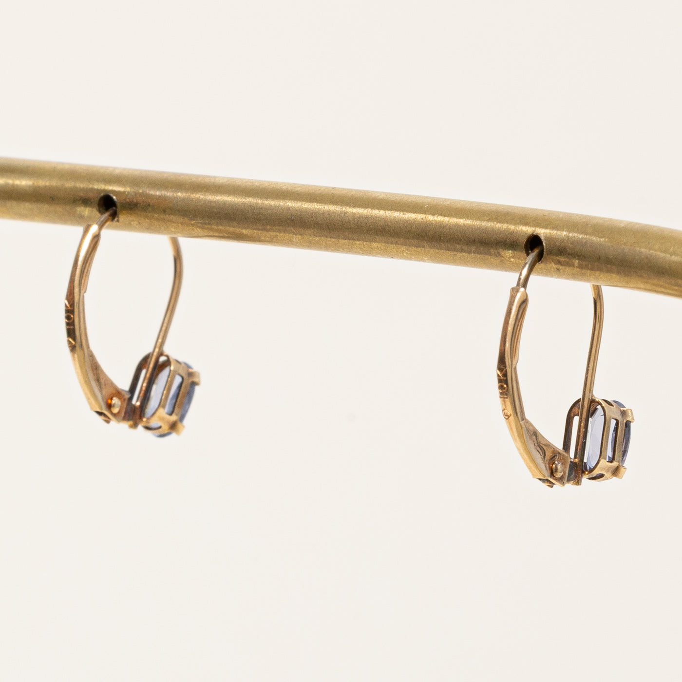 Iolite Lever Back Earrings | 0.30ctw |