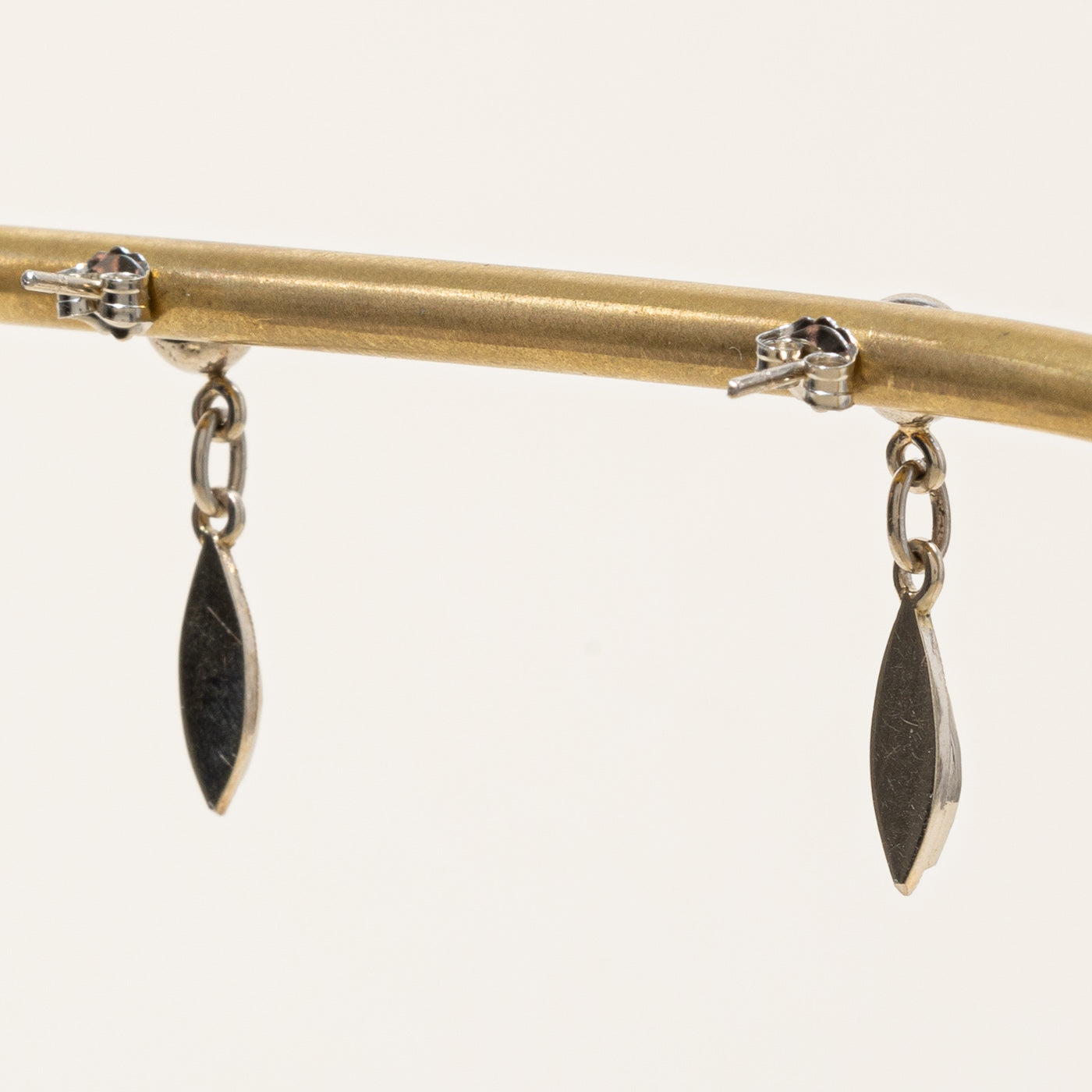 Jadeite Drop Earrings | 0.16ctw |