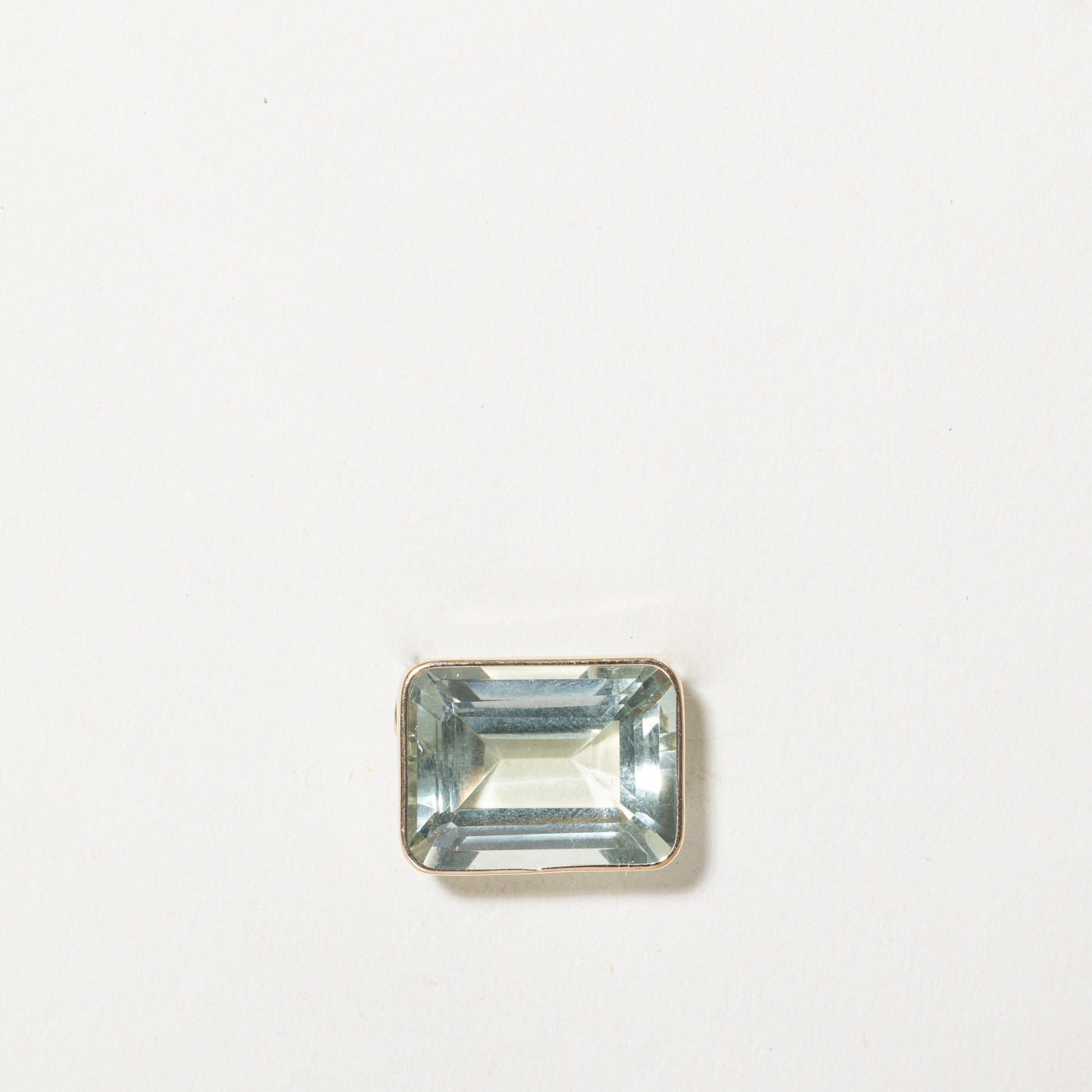 Pendentif prasiolite | 10,60ct |