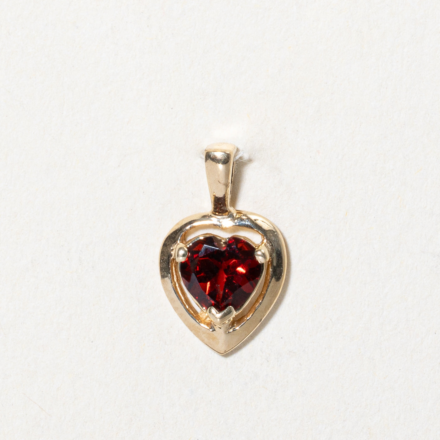 Garnet Heart Pendant | 0.62ct |