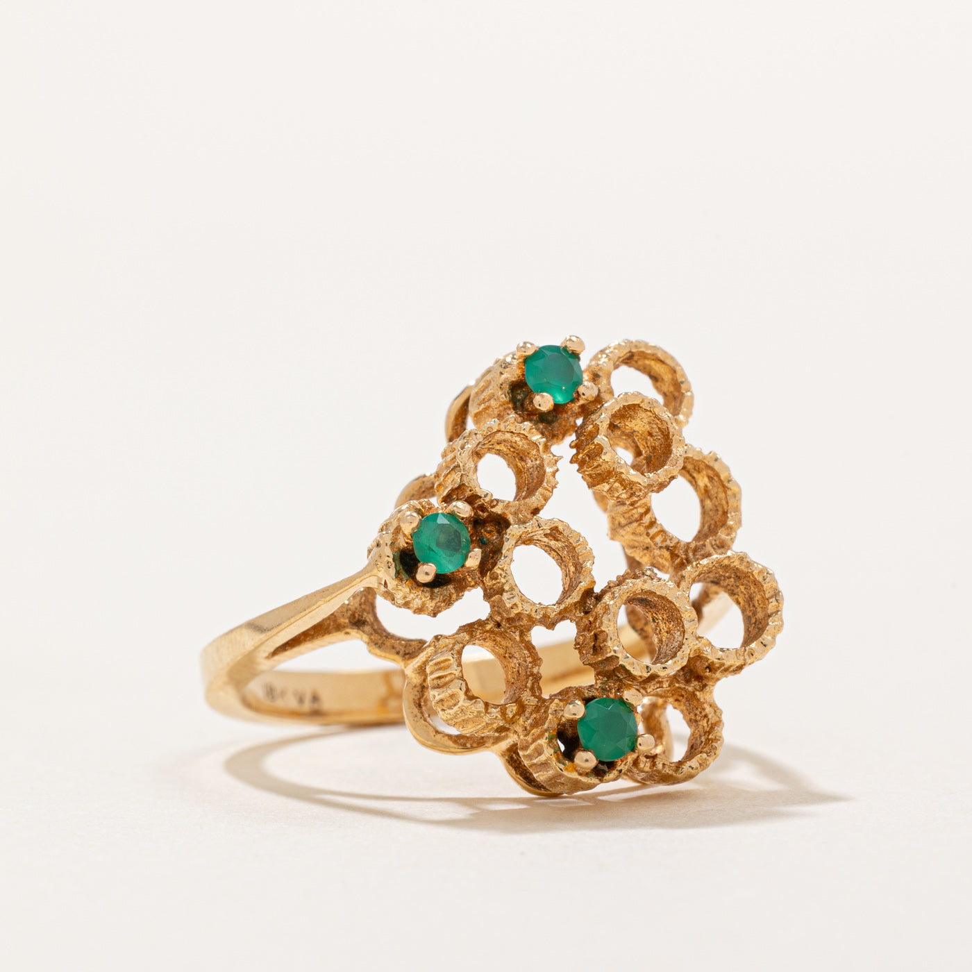 Chalcedony Cocktail Ring | 0.15ctw | SZ 7.75 |