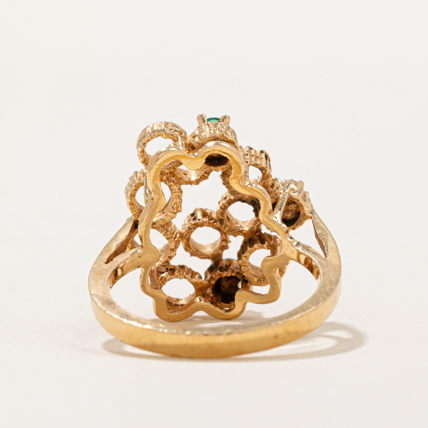 Chalcedony Cocktail Ring | 0.15ctw | SZ 7.75 |