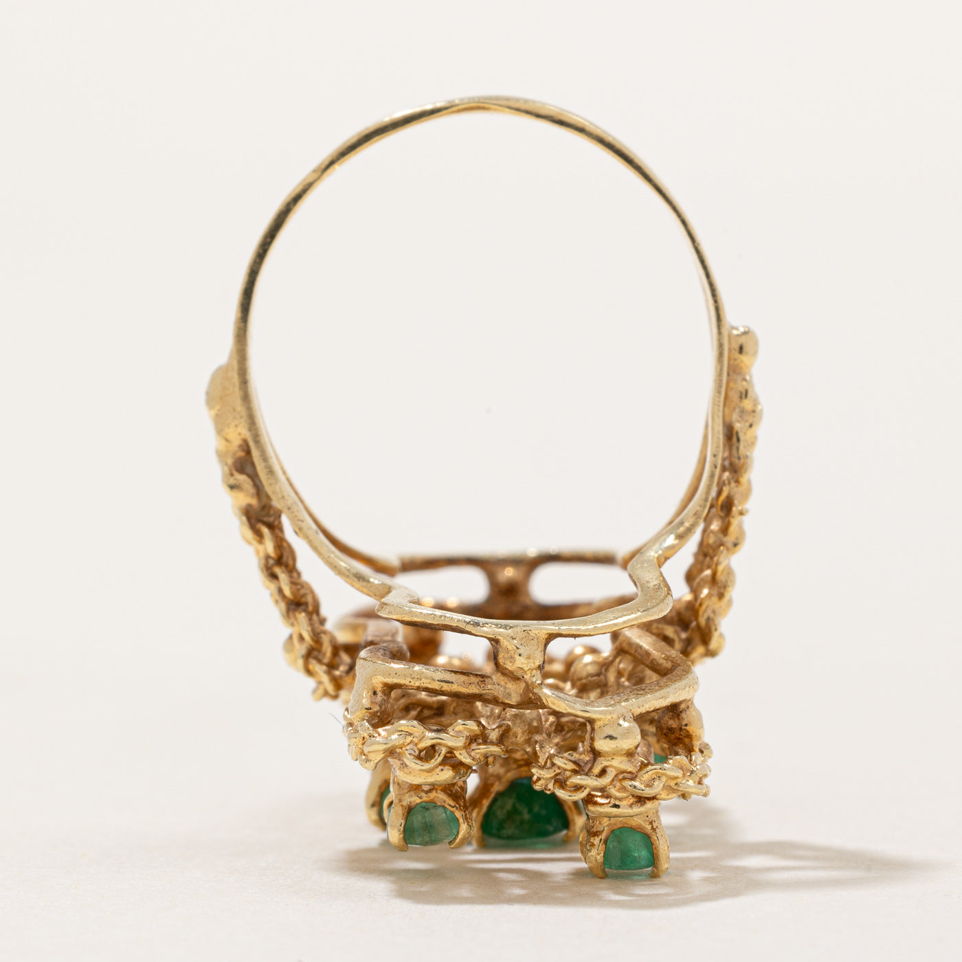 Emerald Cocktail Ring | 0.80ctw | SZ 7 |