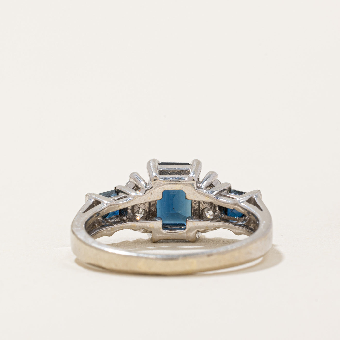 Sapphire & Diamond Ring | 1.25ctw, 0.16ctw | SZ 5.75 |