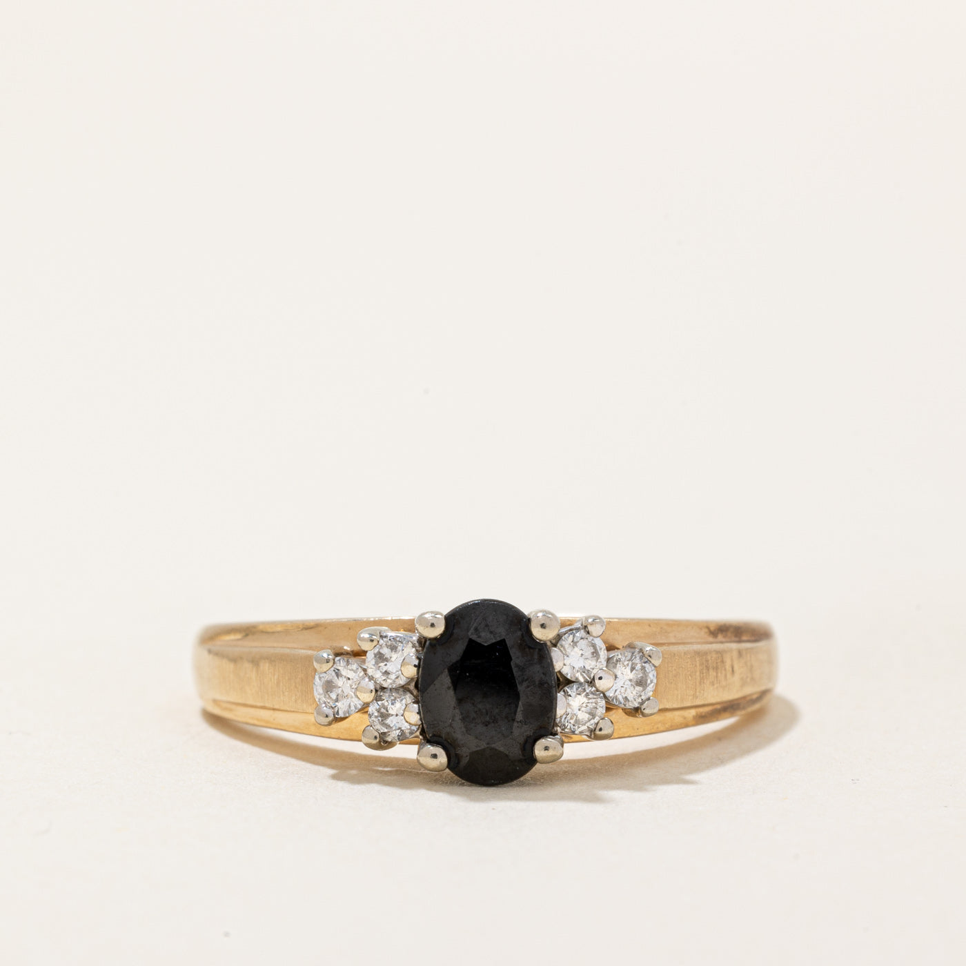 Sapphire & Diamond Ring | 1.00ctw, 0.17ctw | SZ 10.25 |
