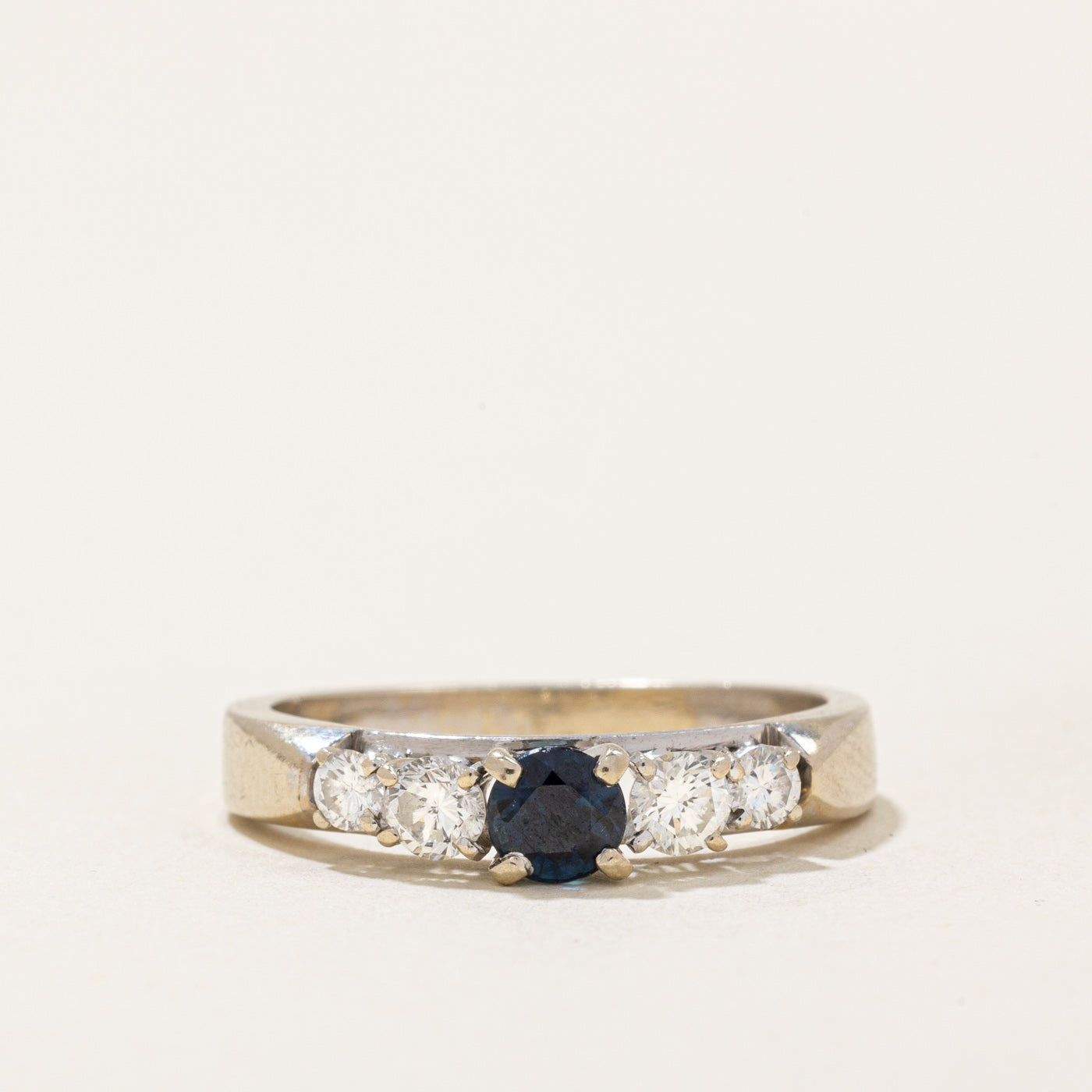 Sapphire & Diamond Ring | 0.30ct, 0.30ctw | SZ 6.75 |