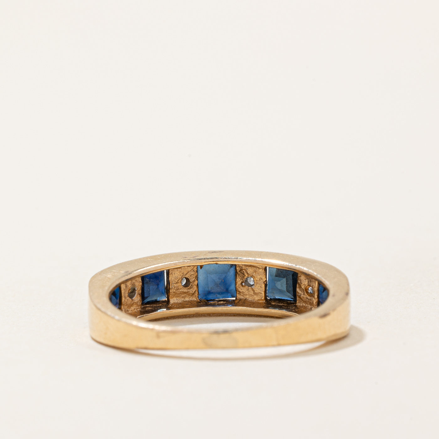 Sapphire & Diamond Ring | 0.84ctw, 0.02ctw | SZ 5.75 |