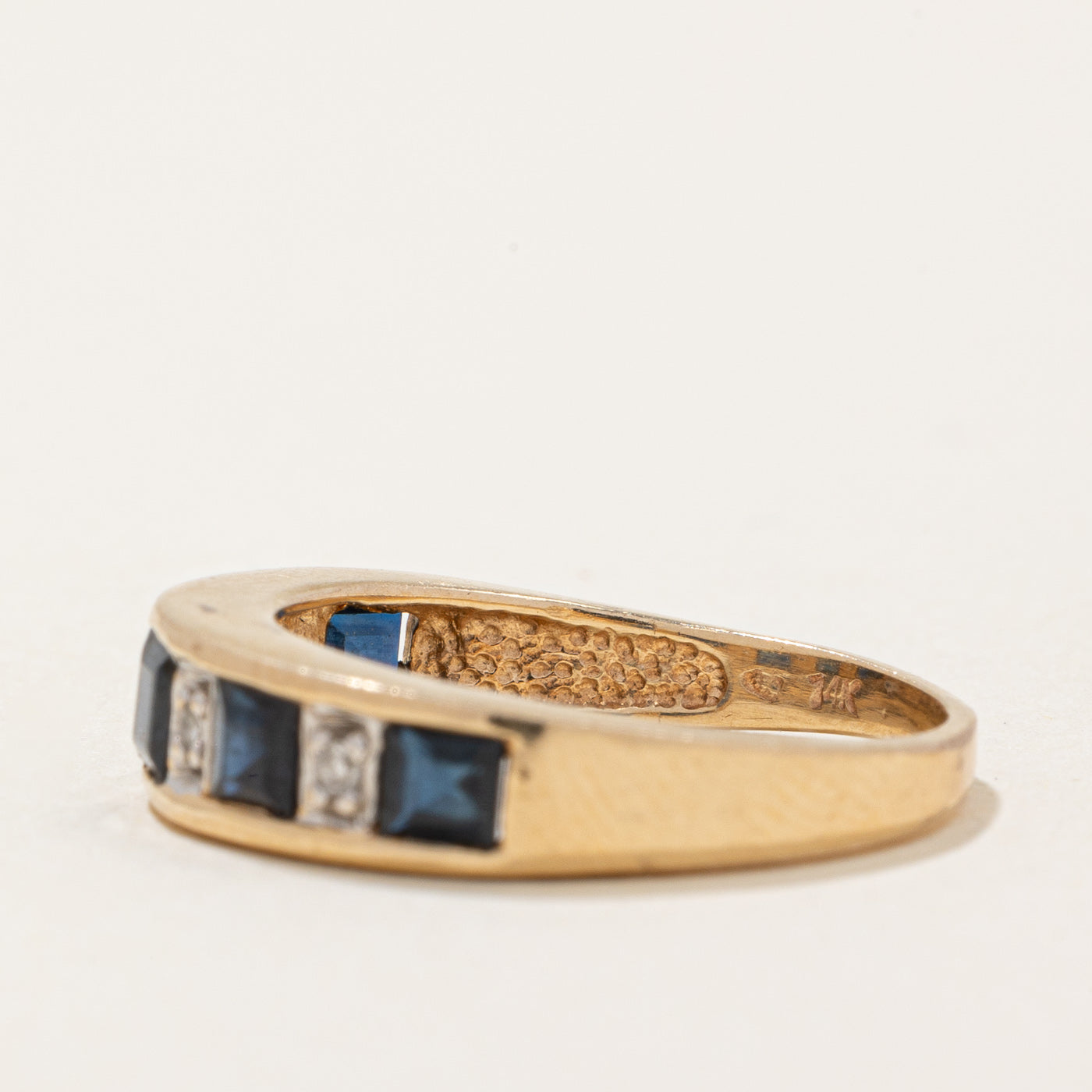 Sapphire & Diamond Ring | 0.84ctw, 0.02ctw | SZ 5.75 |