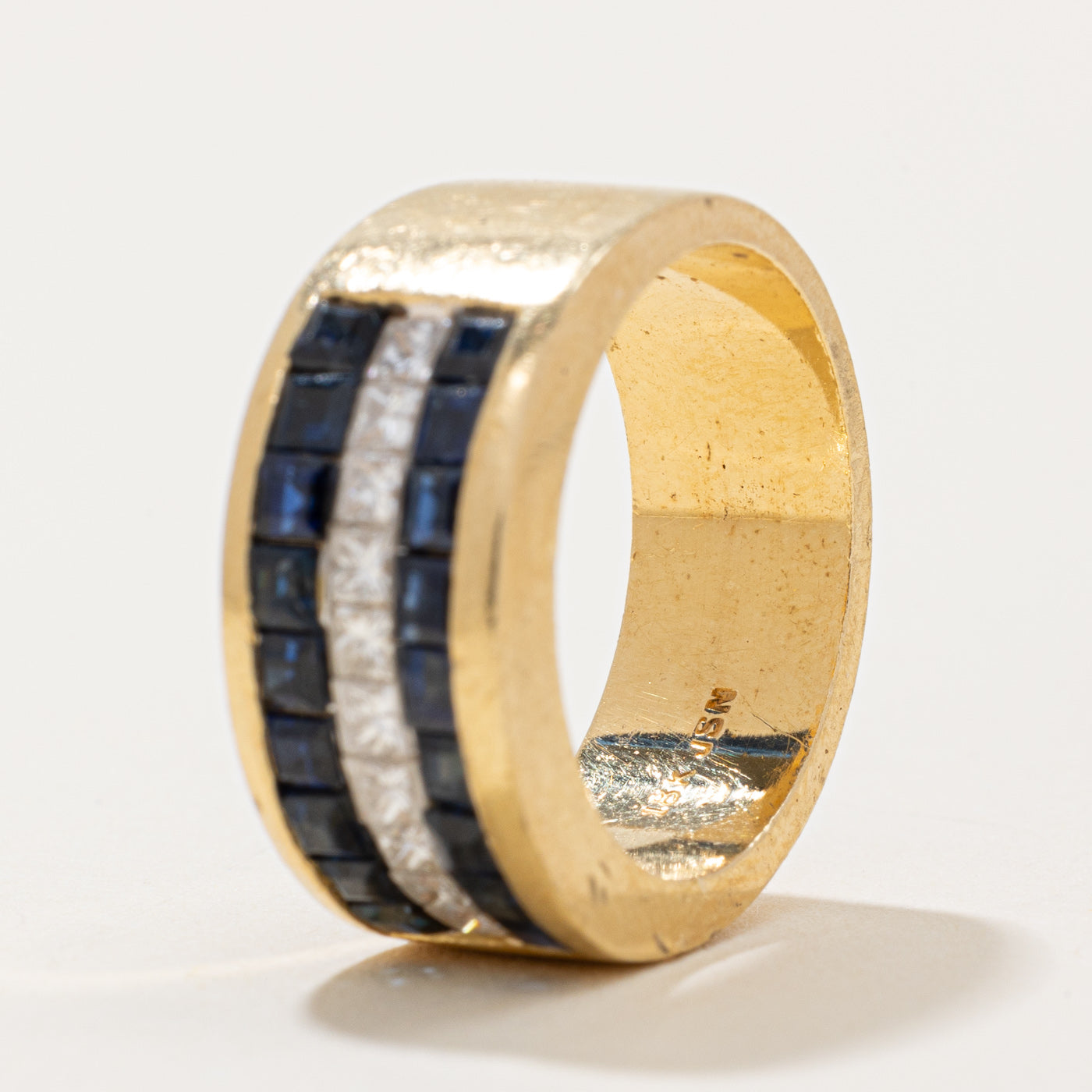 Sapphire & Diamond Band | 1.20ctw, 0.70ctw | SZ 6 |