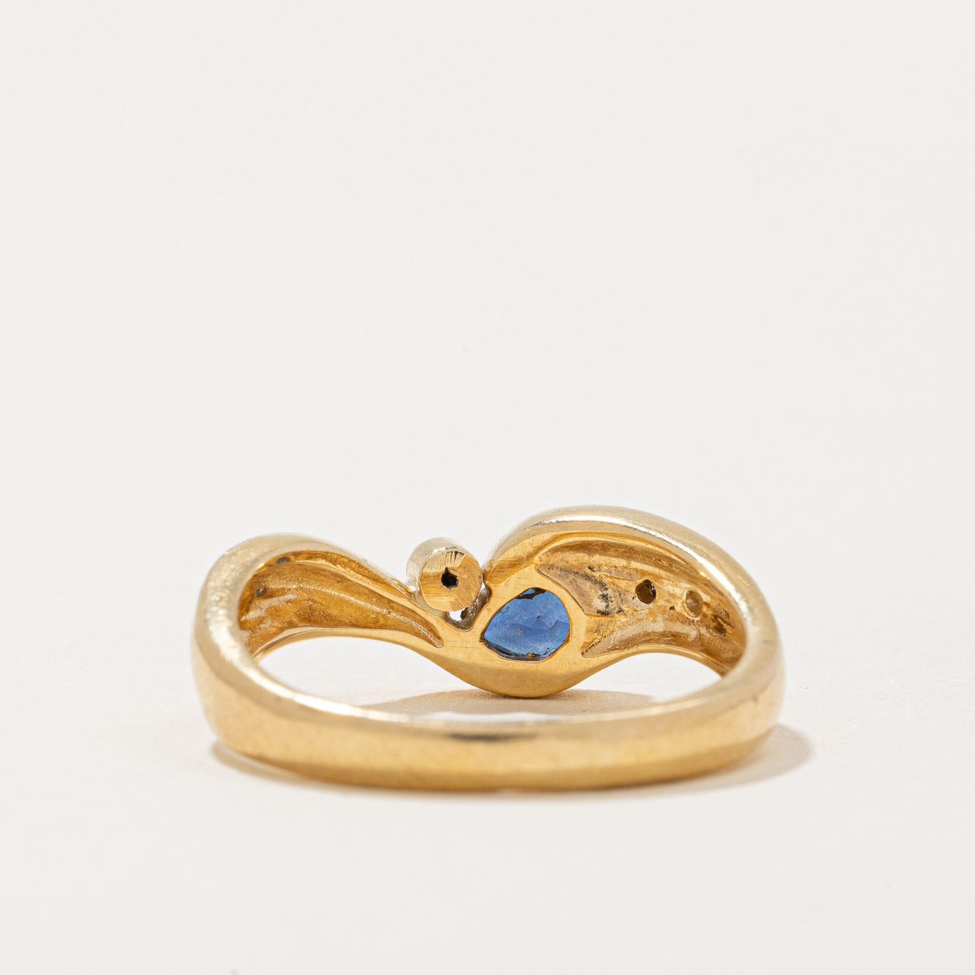 Sapphire & Diamond Ring | 0.30ct, 0.01ctw | SZ 6.5 |
