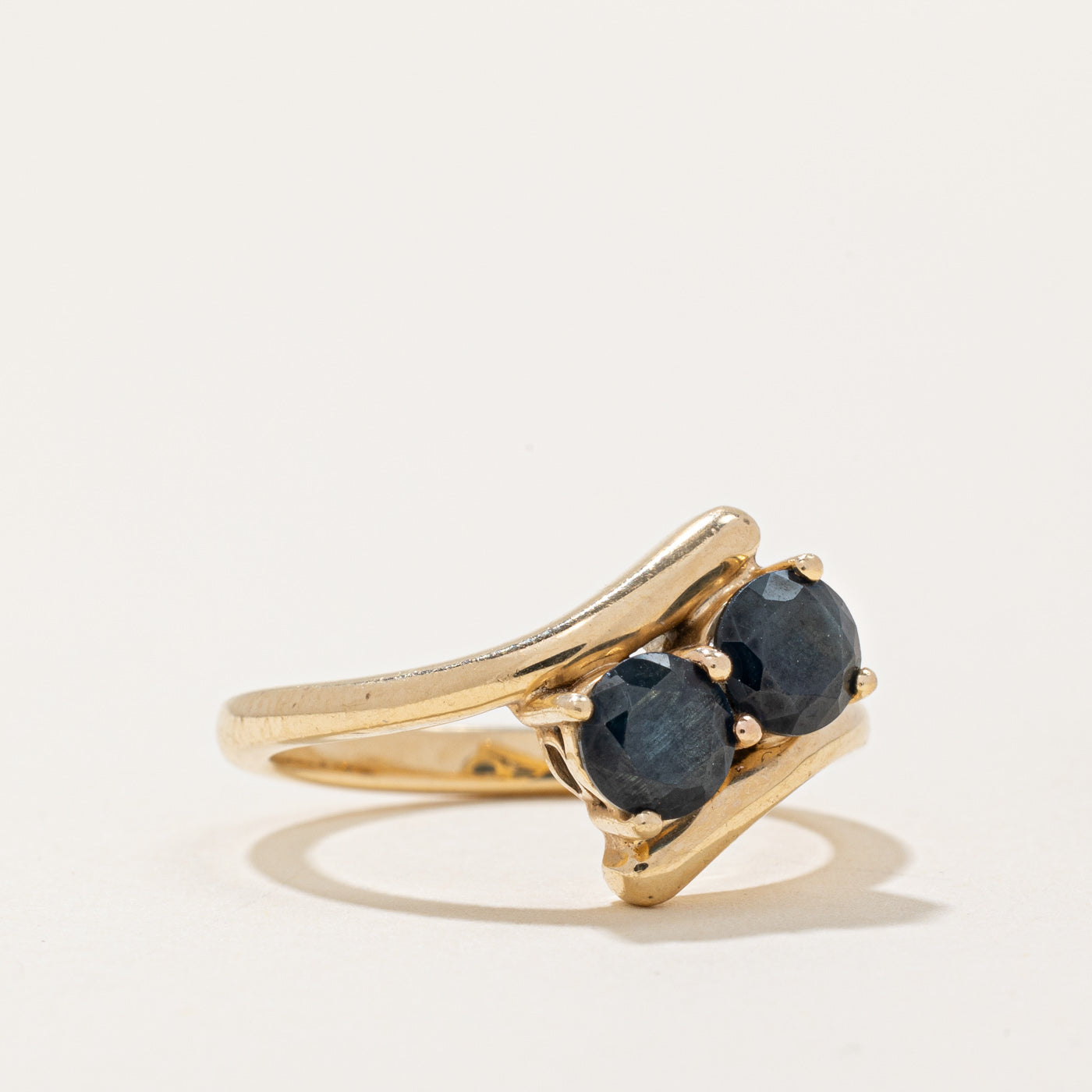 Sapphire Bypass Ring | 1.20ctw | SZ 5.75 |