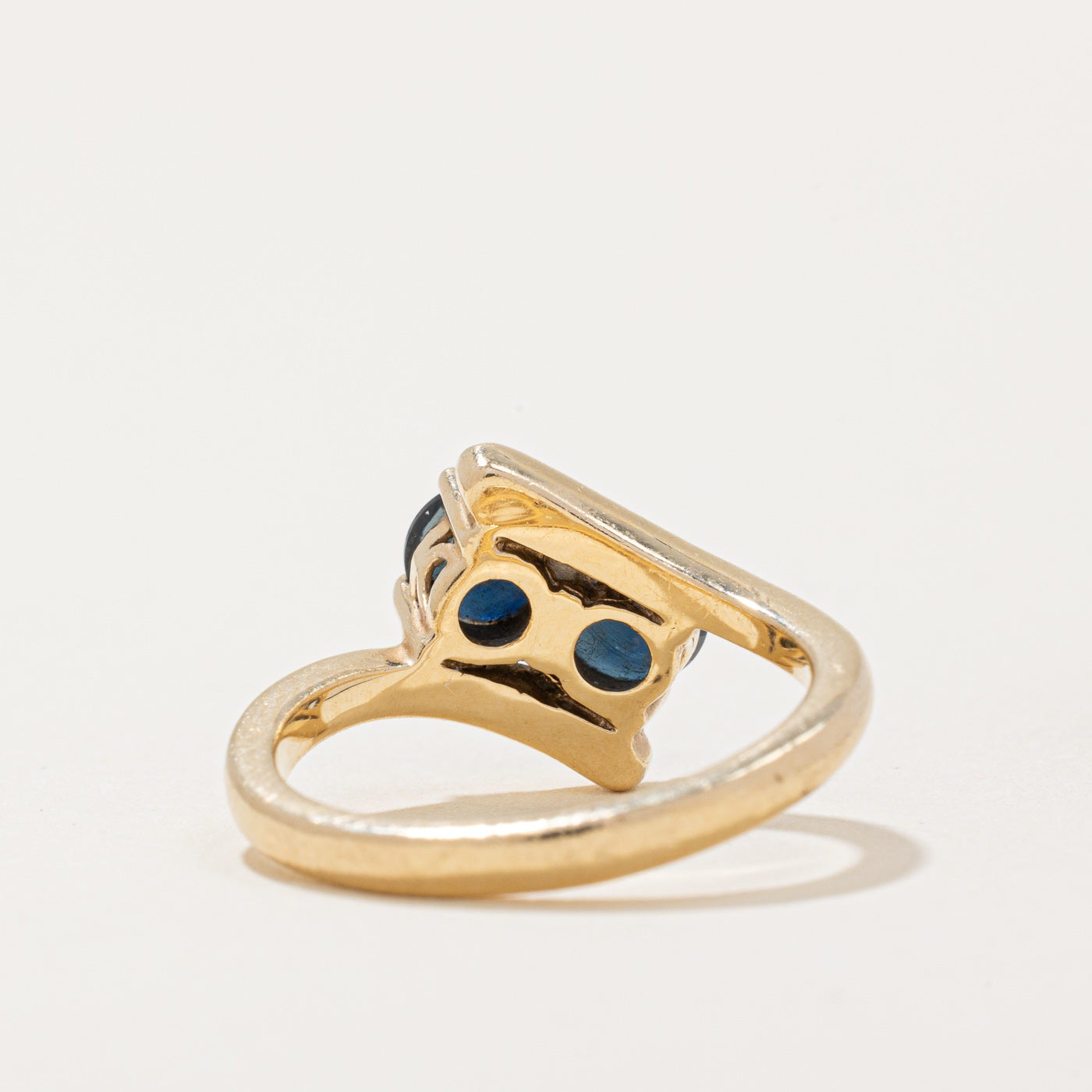 Sapphire Bypass Ring | 1.20ctw | SZ 5.75 |