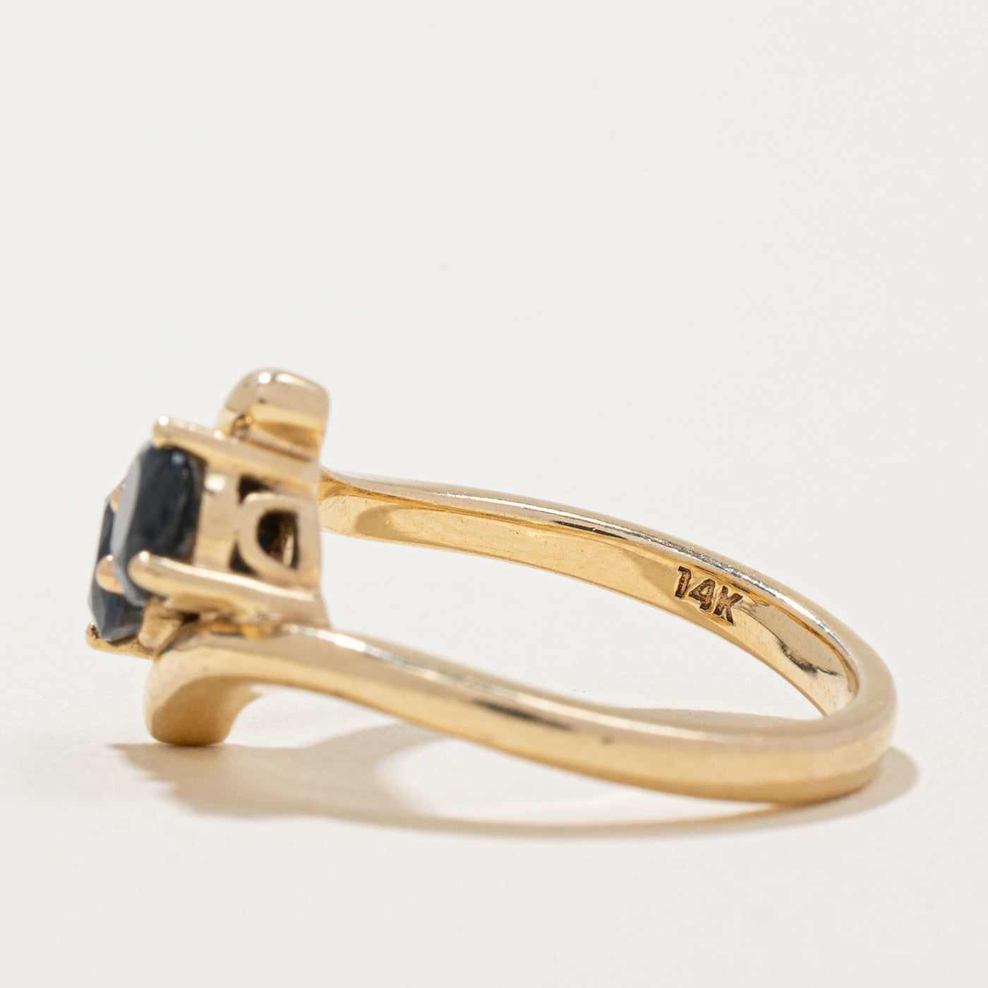 Sapphire Bypass Ring | 1.20ctw | SZ 5.75 |