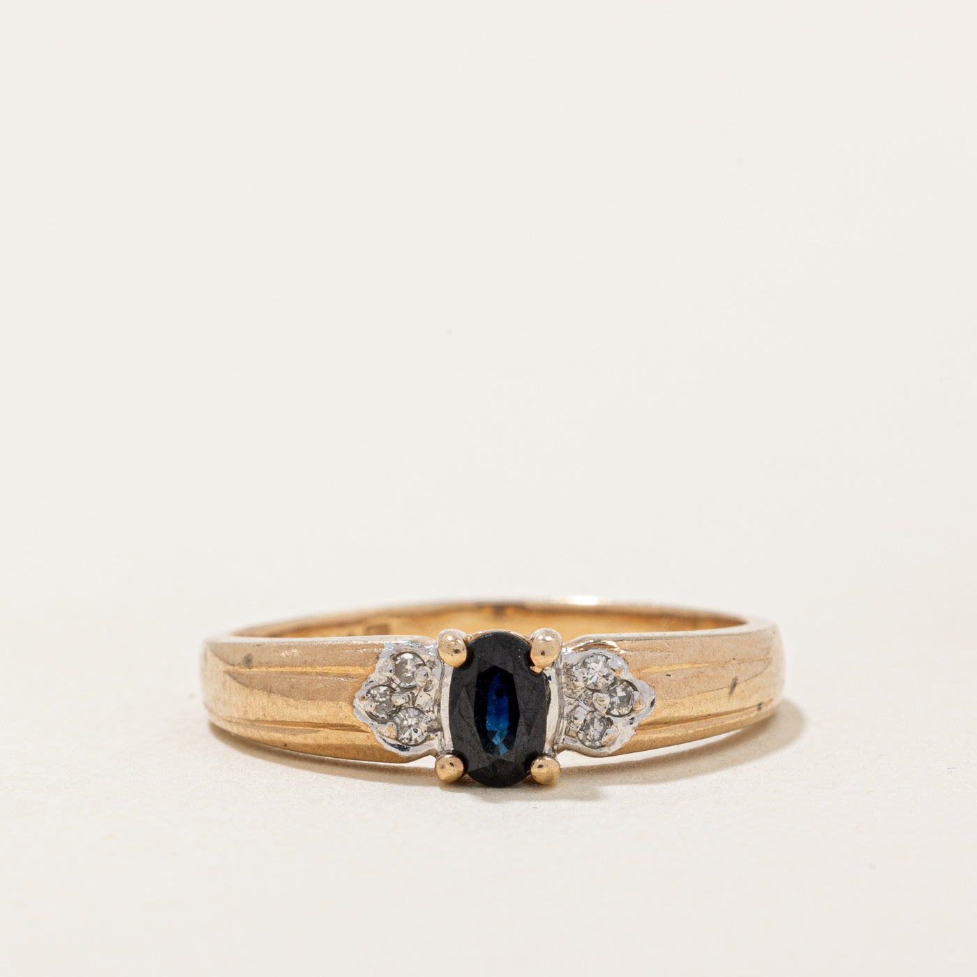 Sapphire & Diamond Ring | 0.25ct, 0.03ctw | SZ 6.75 |