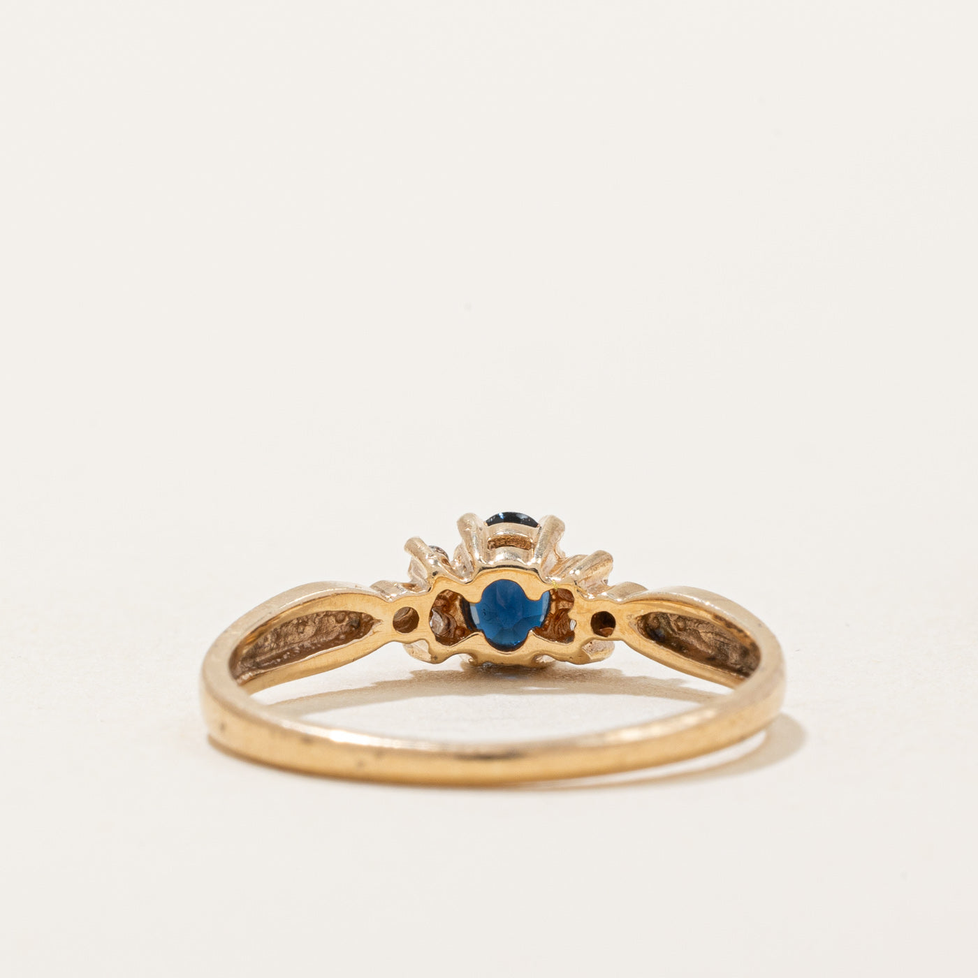Sapphire & Diamond Ring | 0.30ct, 0.04ctw | SZ 6.25 |