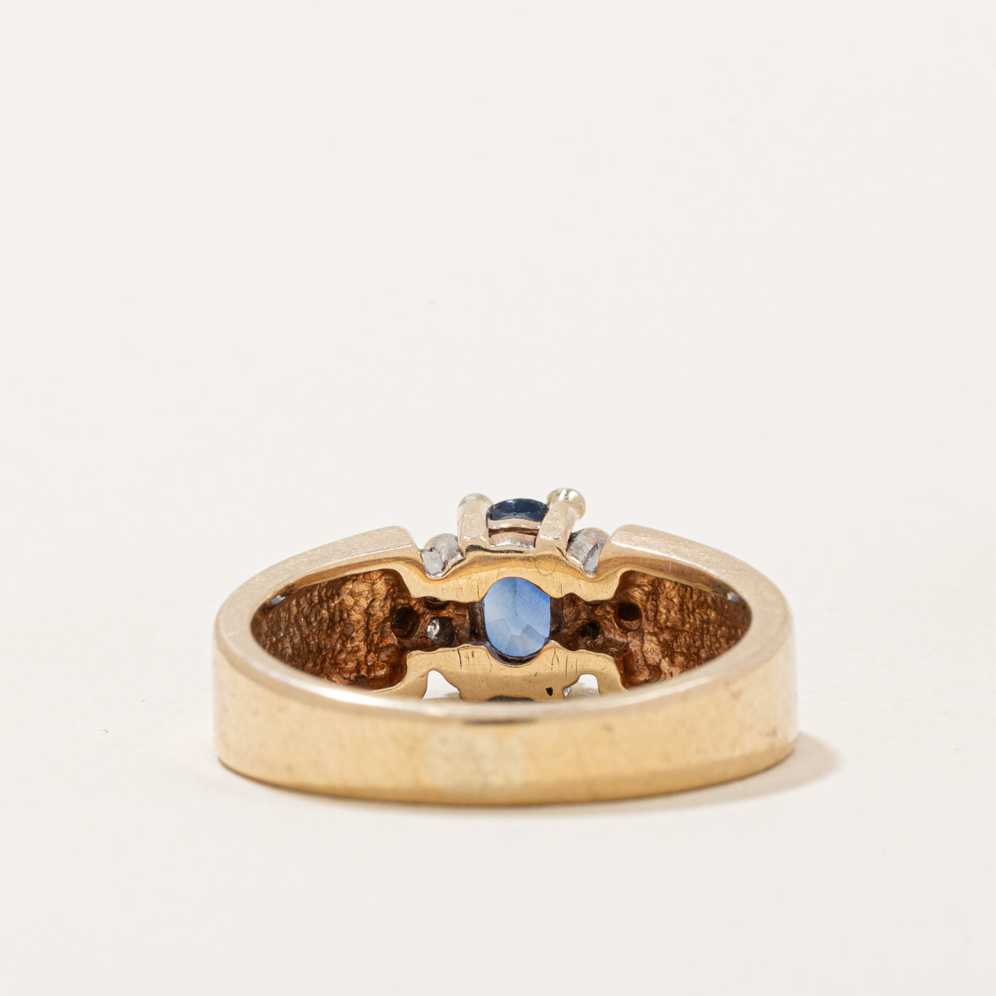 Sapphire & Diamond Ring | 0.48ct, 0.06ctw | SZ 4.25 |