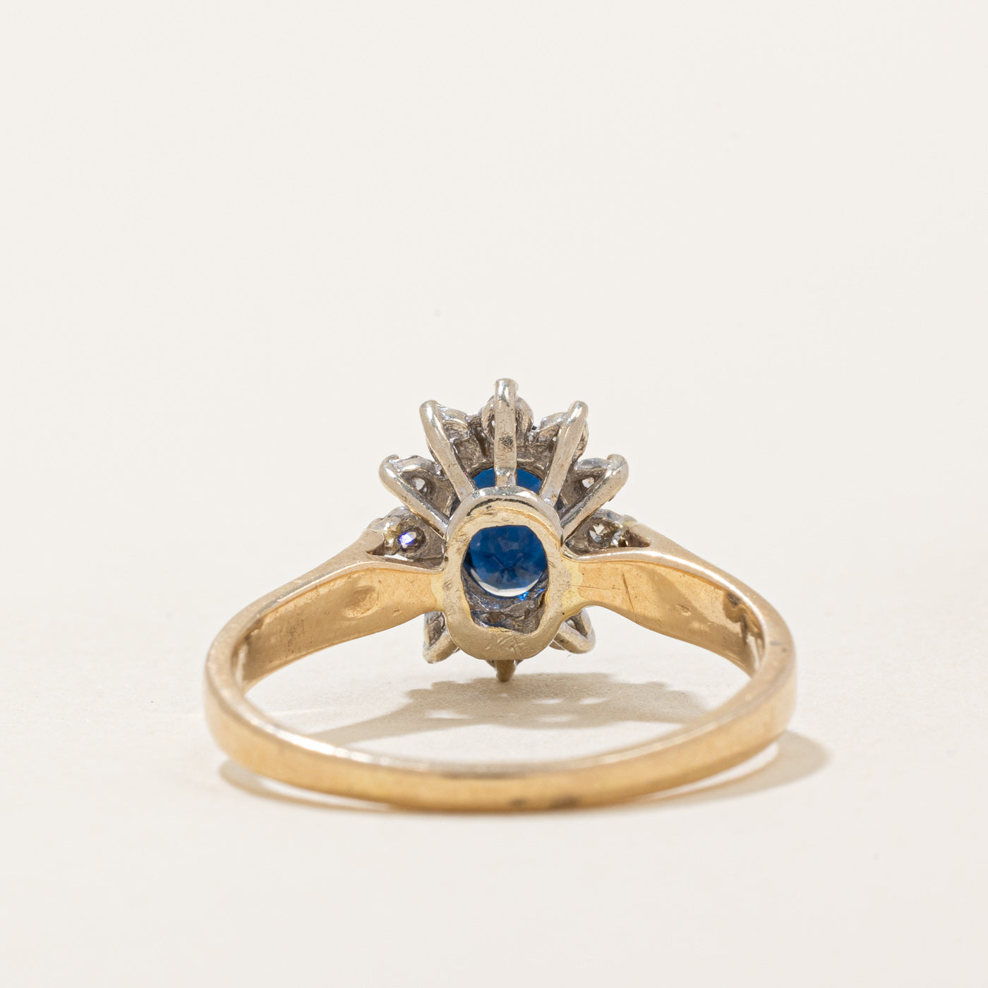 Sapphire & Diamond Ring | 0.55ct, 0.06ctw | SZ 5.5 |