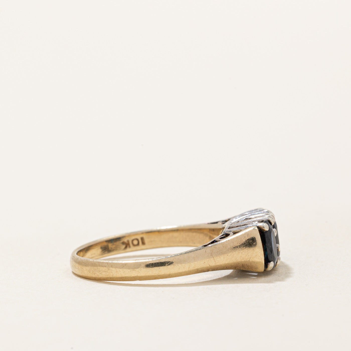 Sapphire & Diamond Ring | 1.00ctw, 0.02ctw | SZ 5 |