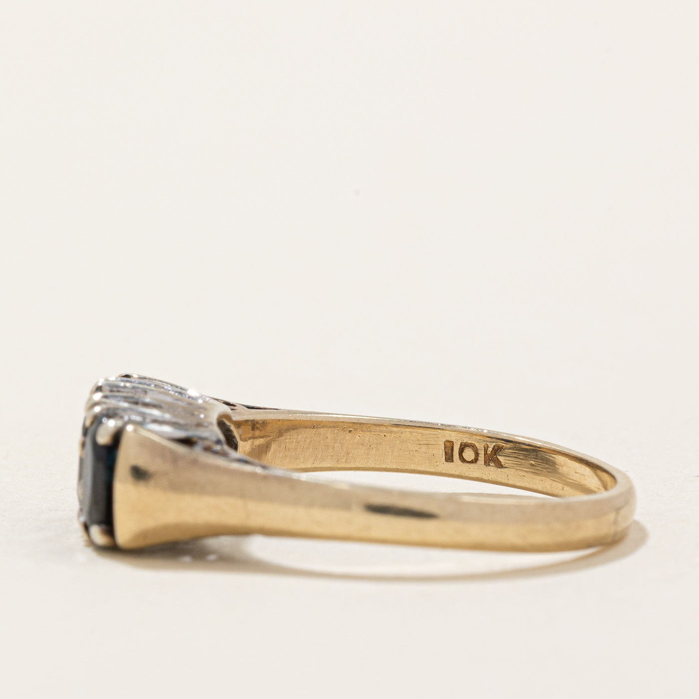 Sapphire & Diamond Ring | 1.00ctw, 0.02ctw | SZ 5 |