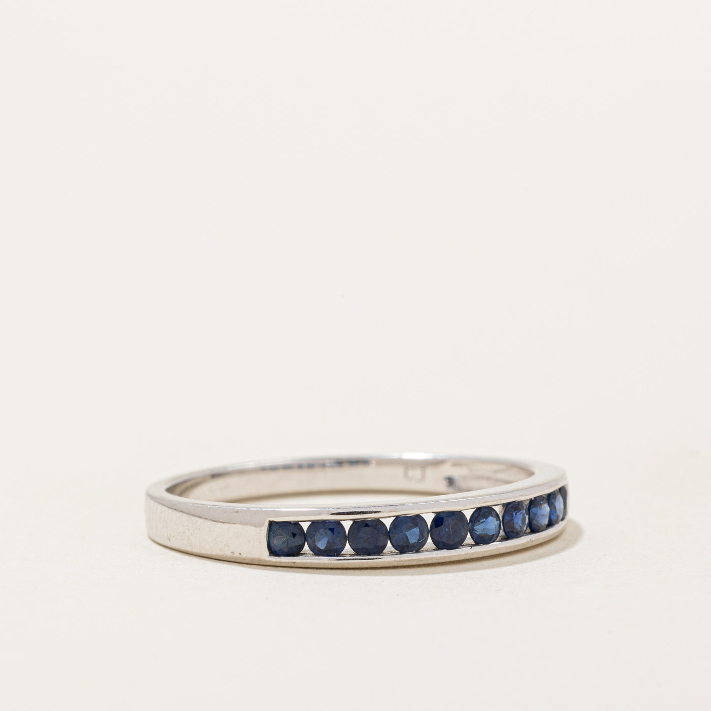 Channel Set Sapphire Band | 0.50ctw | SZ 9.75 |