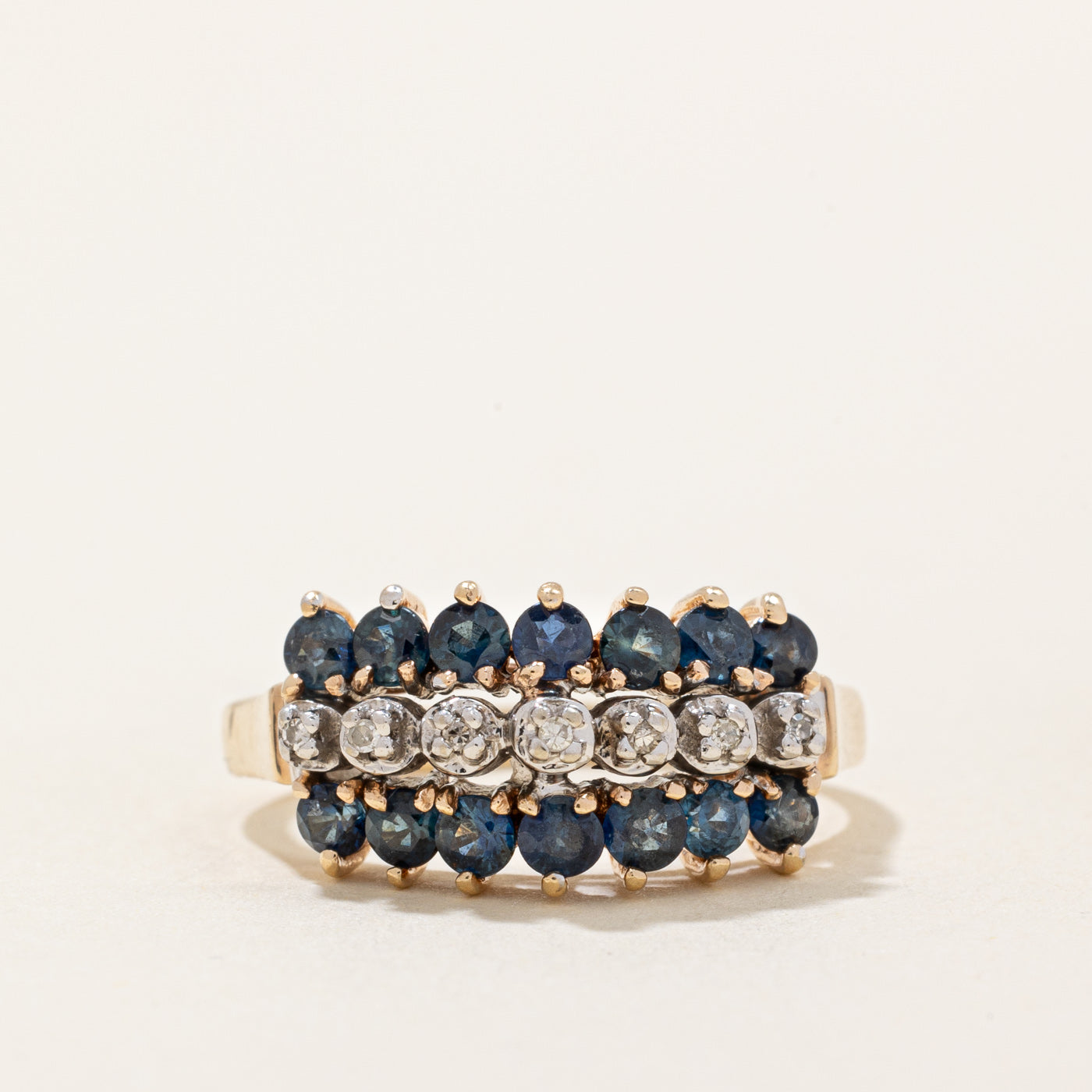 Sapphire & Diamond Ring | 0.70ctw, 0.02ctw | SZ 6 |