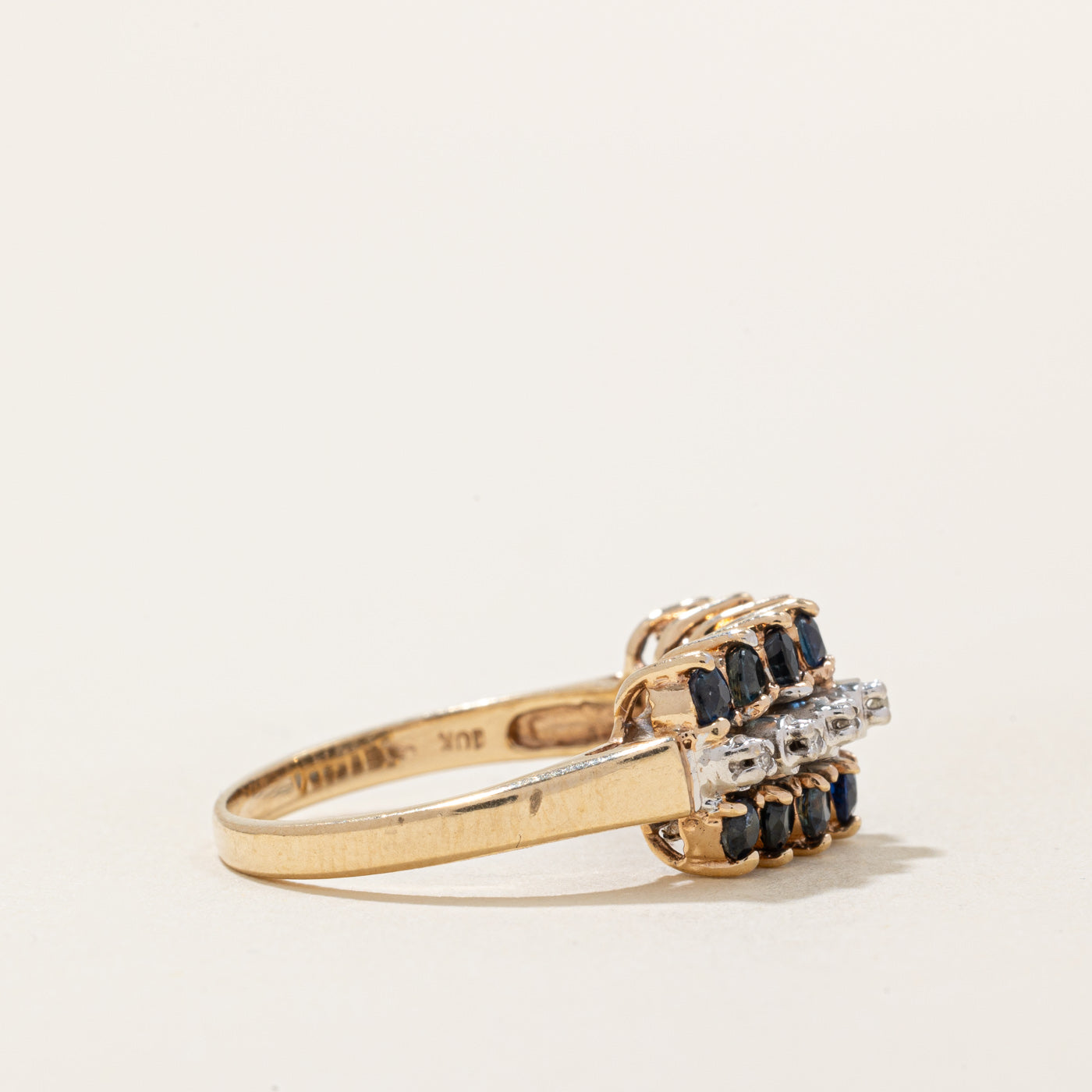 Sapphire & Diamond Ring | 0.70ctw, 0.02ctw | SZ 6 |