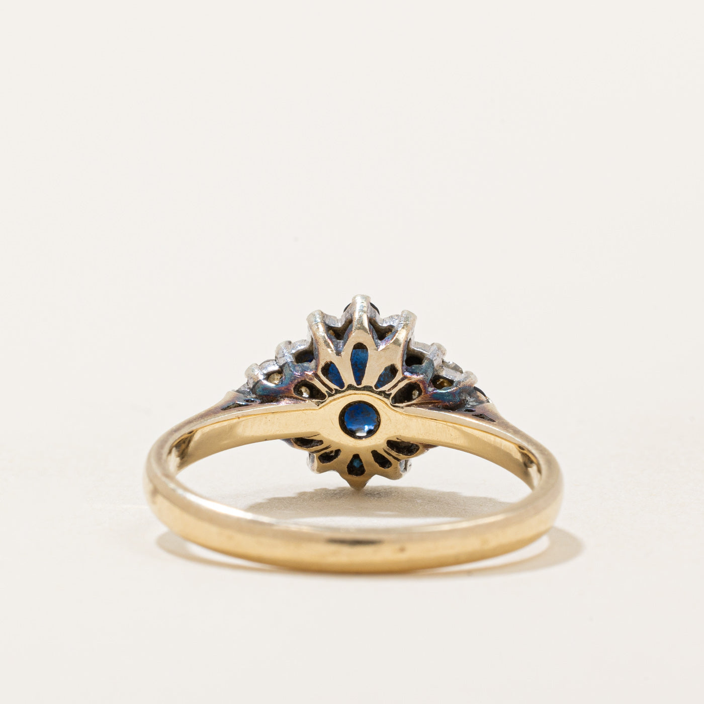Sapphire & Diamond Cocktail Ring | 0.30ctw, 0.10ctw | SZ 6.75 |