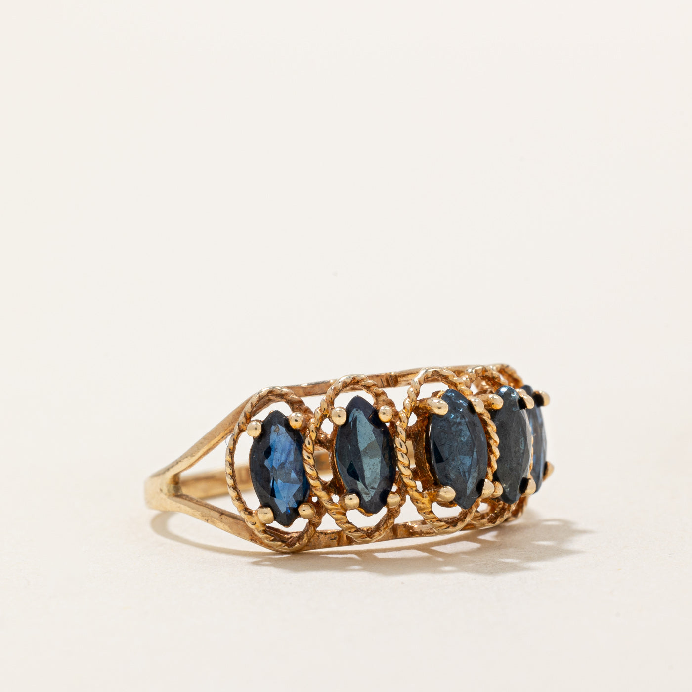 Sapphire Cocktail Ring | 1.20ctw | SZ 6.75 |