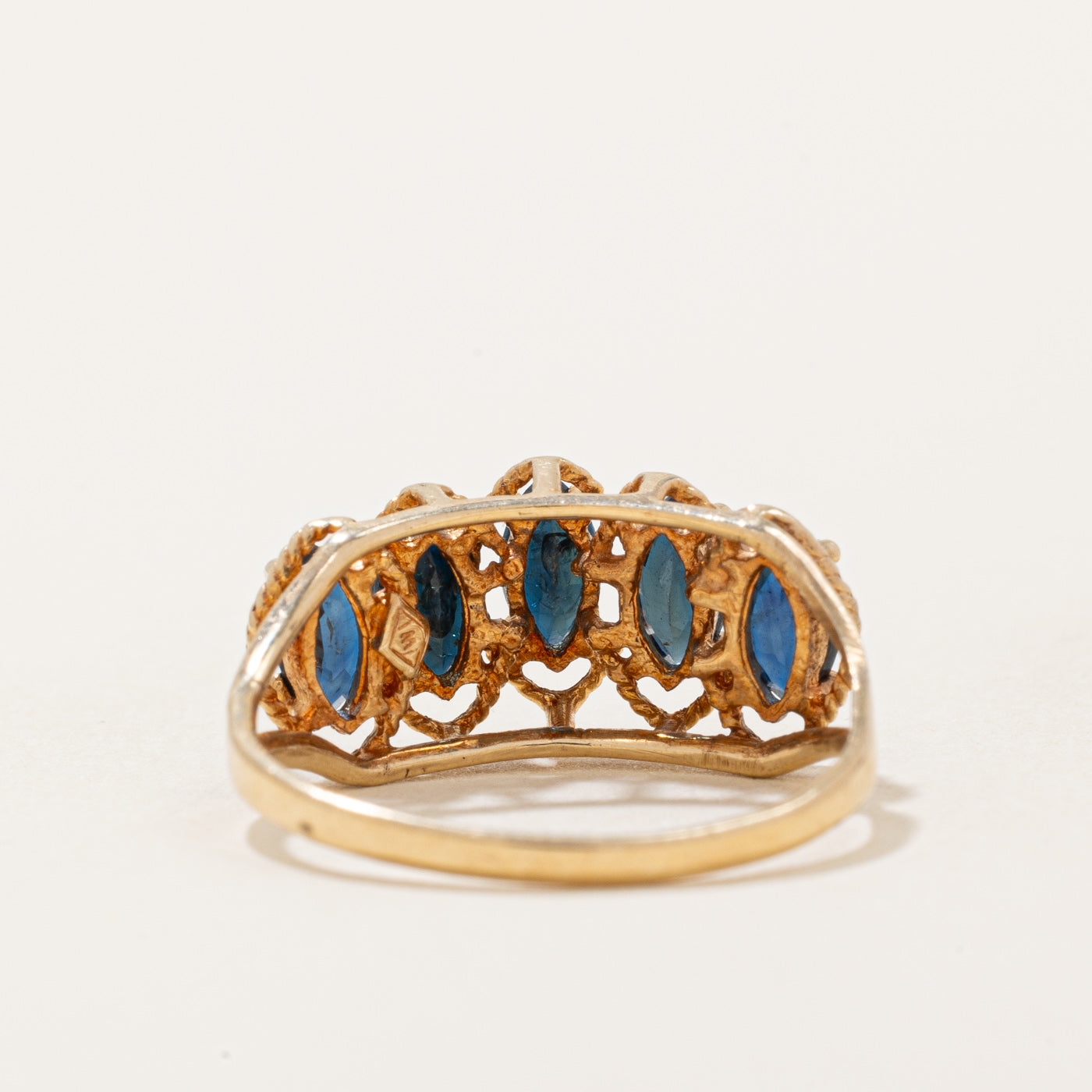 Sapphire Cocktail Ring | 1.20ctw | SZ 6.75 |