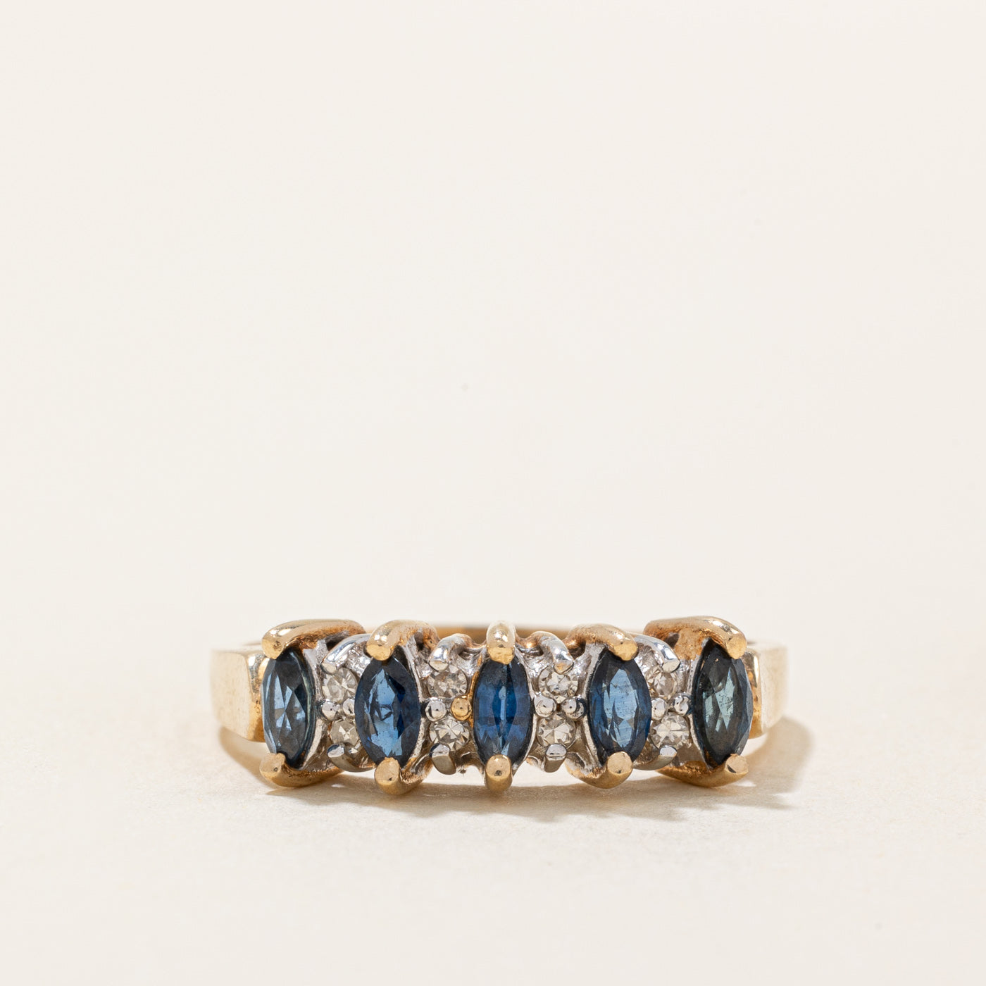 Sapphire & Diamond Ring | 0.50ctw, 0.04ctw | SZ 7.75 |