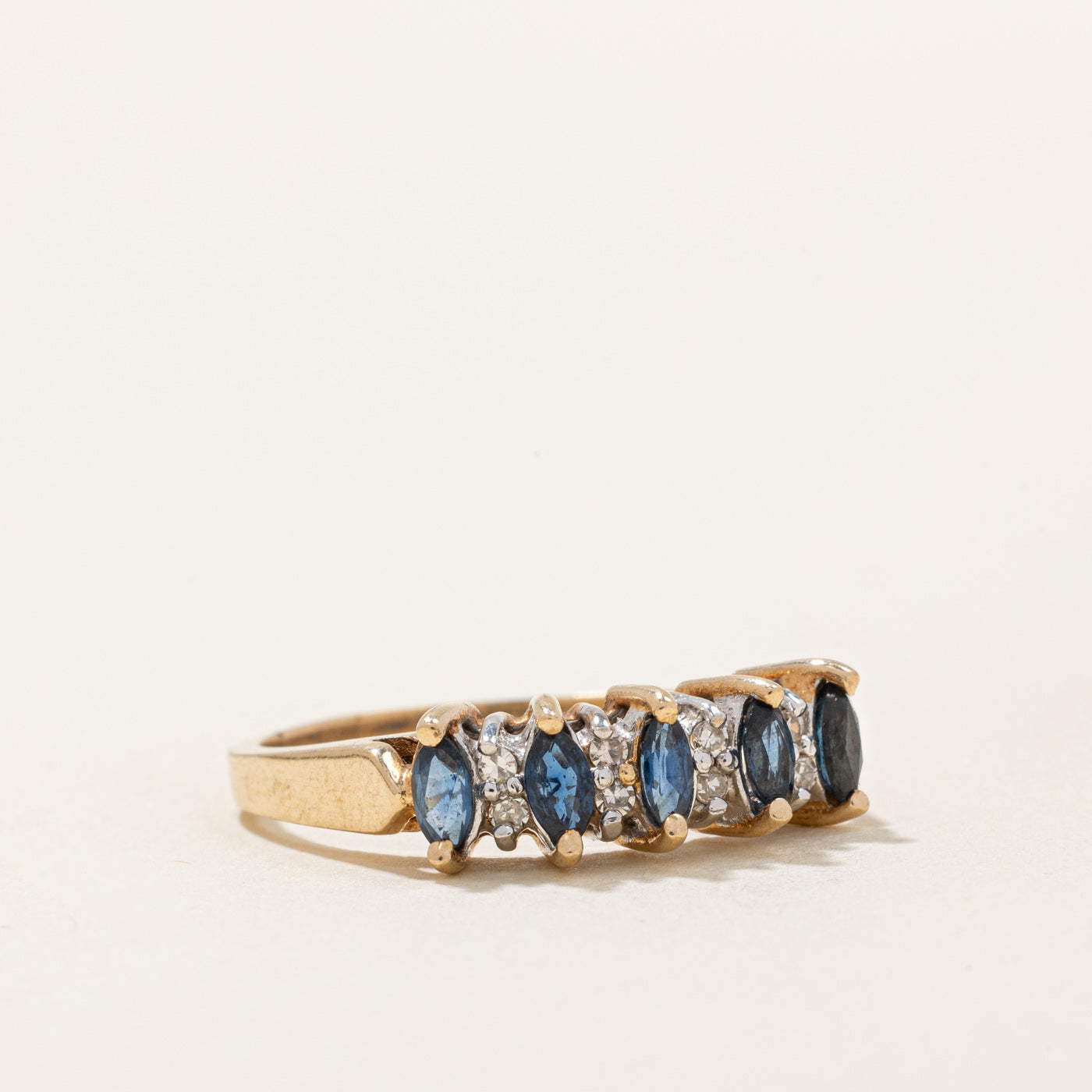 Sapphire & Diamond Ring | 0.50ctw, 0.04ctw | SZ 7.75 |