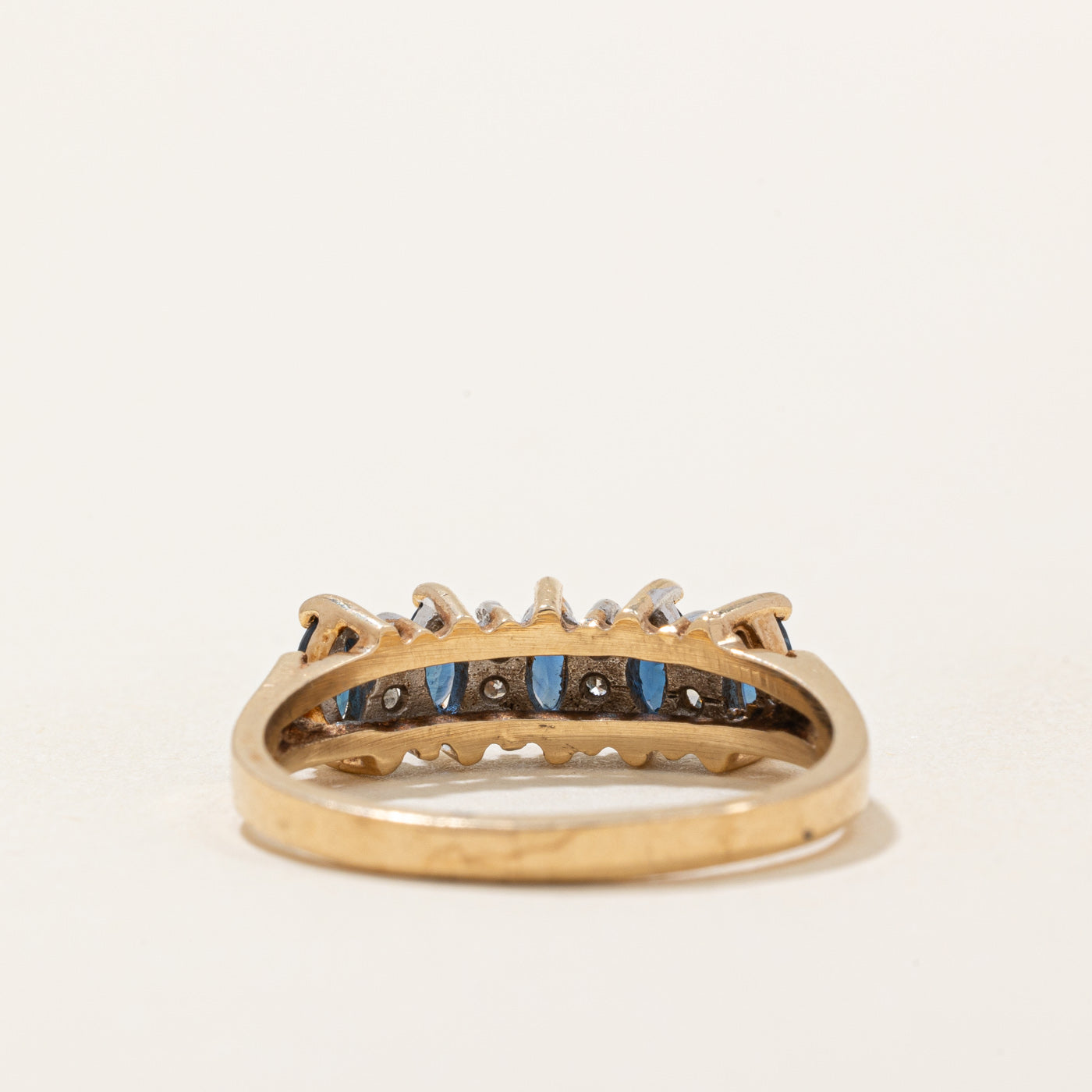 Sapphire & Diamond Ring | 0.50ctw, 0.04ctw | SZ 7.75 |