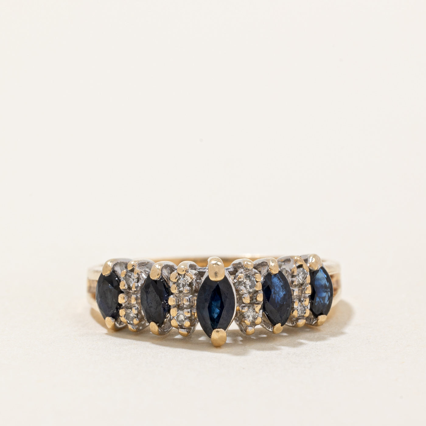 Sapphire & Diamond Ring | 0.50ctw, 0.04ctw | SZ 5.5 |