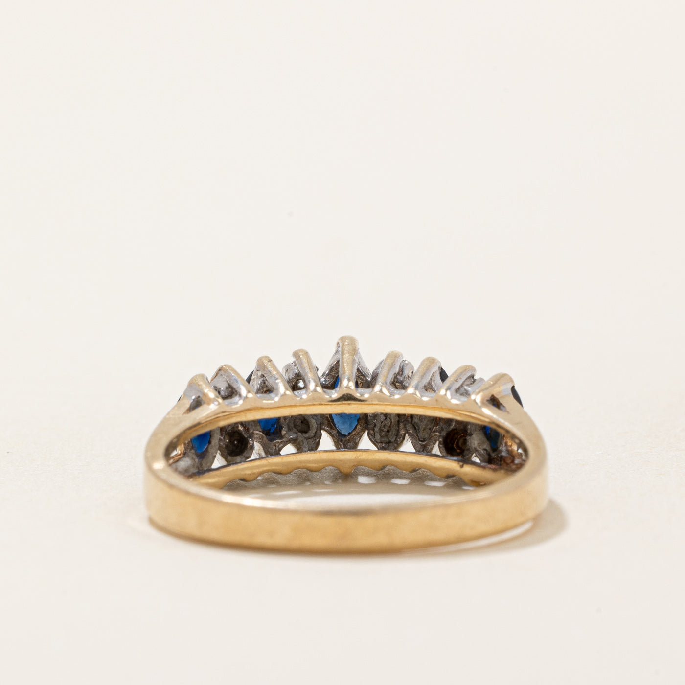 Sapphire & Diamond Ring | 0.50ctw, 0.04ctw | SZ 5.5 |