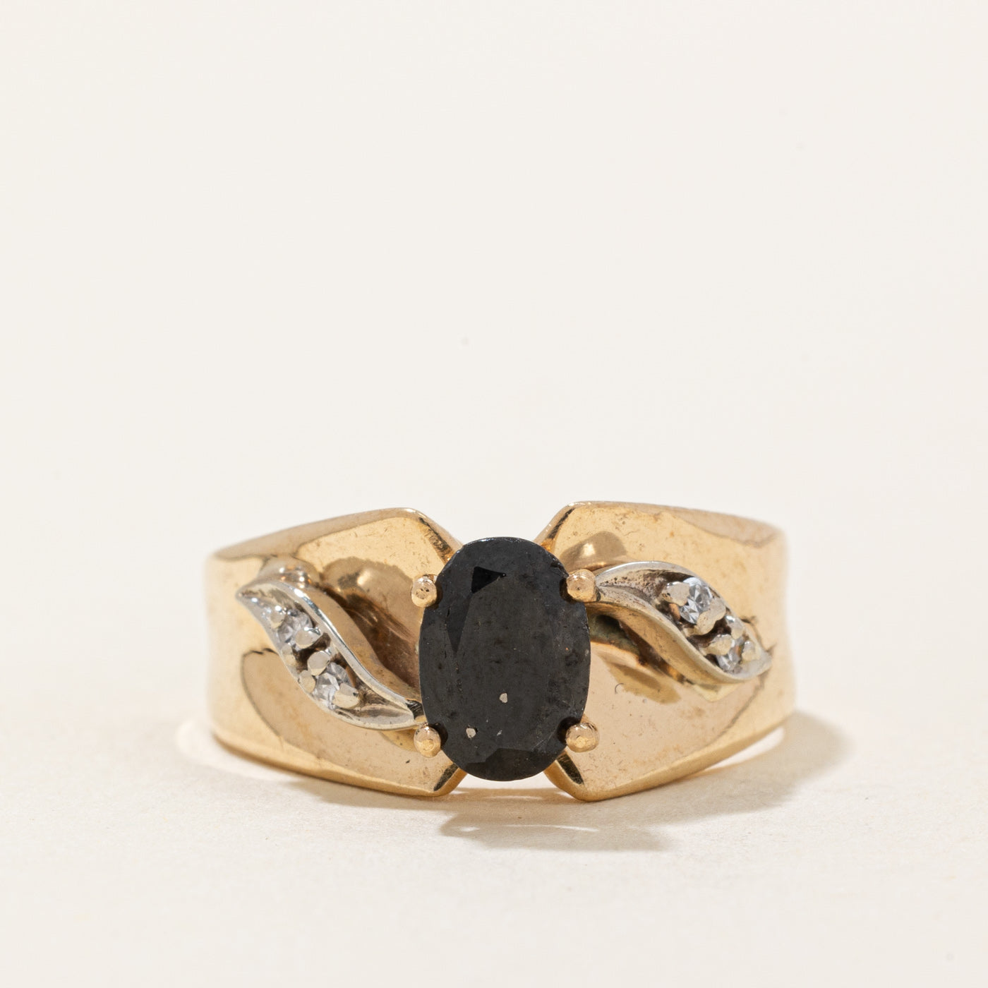 Sapphire & Diamond Ring | 0.60ct, 0.02ctw | SZ 6 |