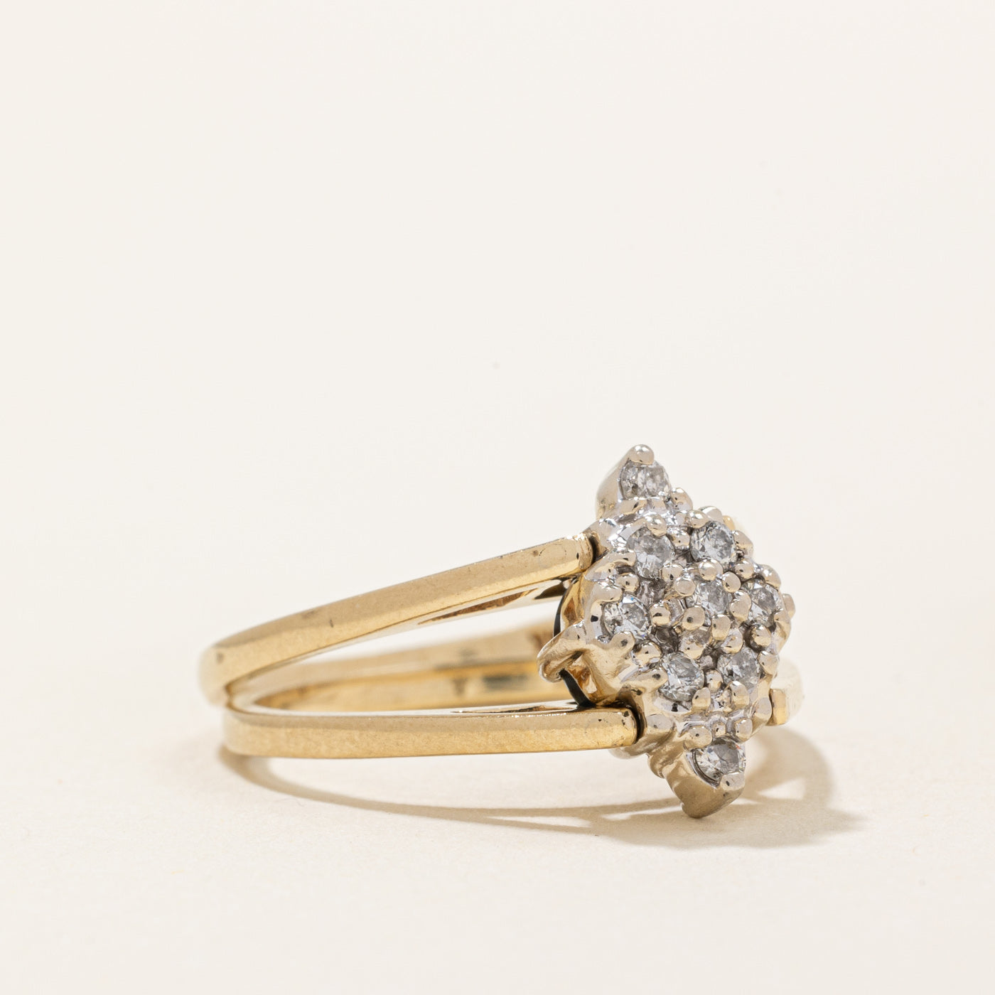 Sapphire & Diamond Flippable Ring | 0.75ct, 0.16ctw | SZ 6 |