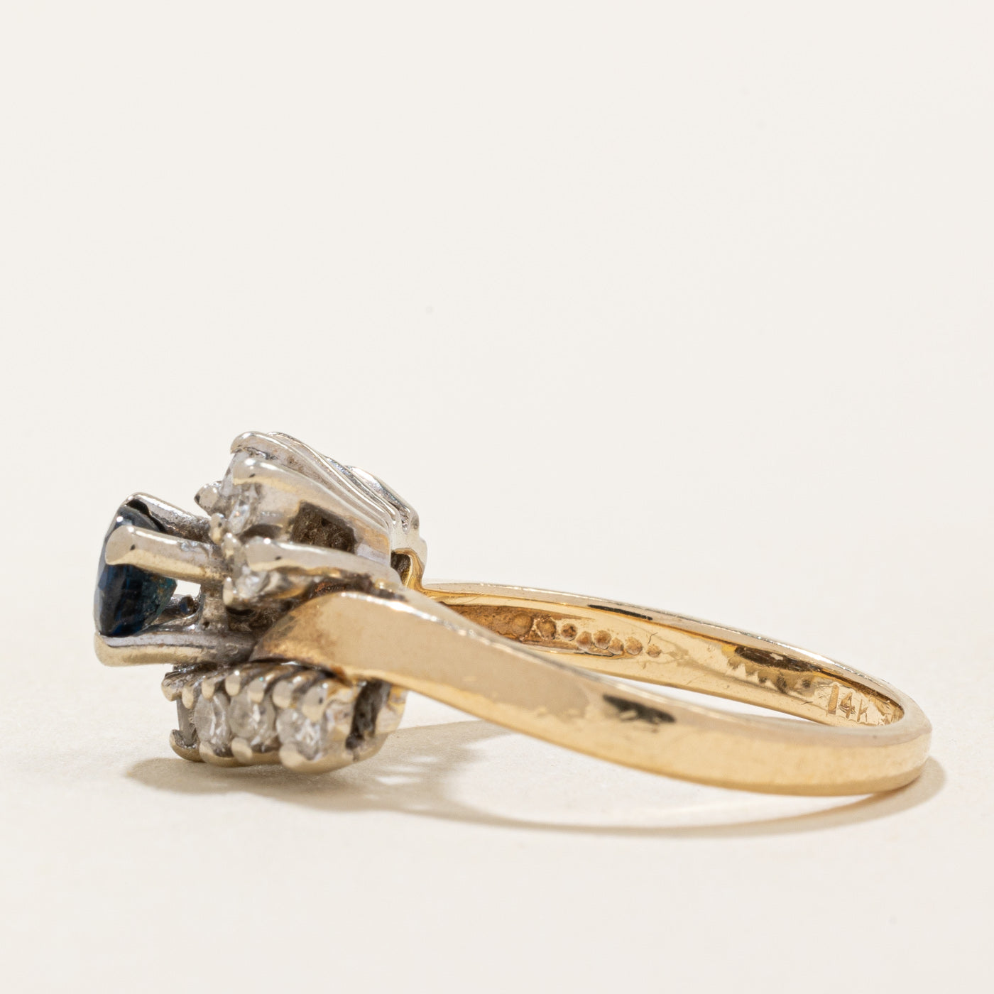 Sapphire & Diamond Ring | 0.42ct, 0.21ctw | SZ 4.75 |