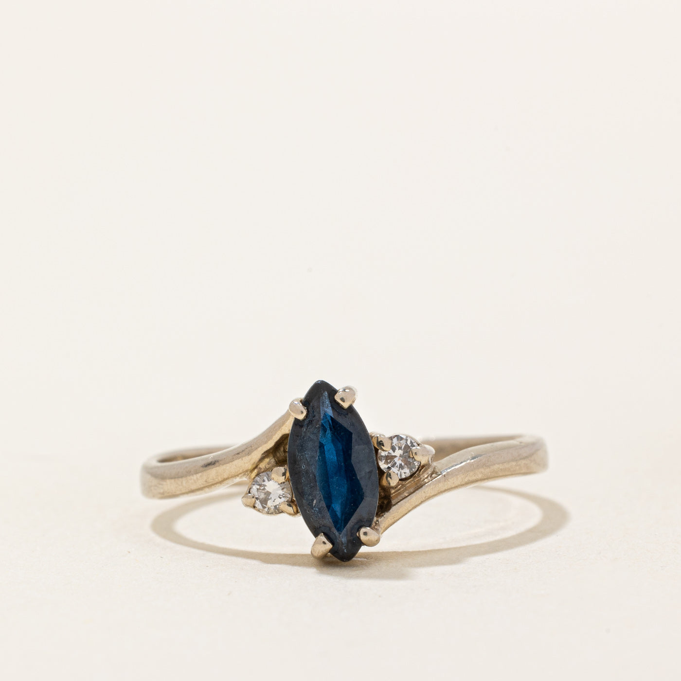 Sapphire & Diamond Ring | 0.56ct, 0.06ctw | SZ 7.75 |