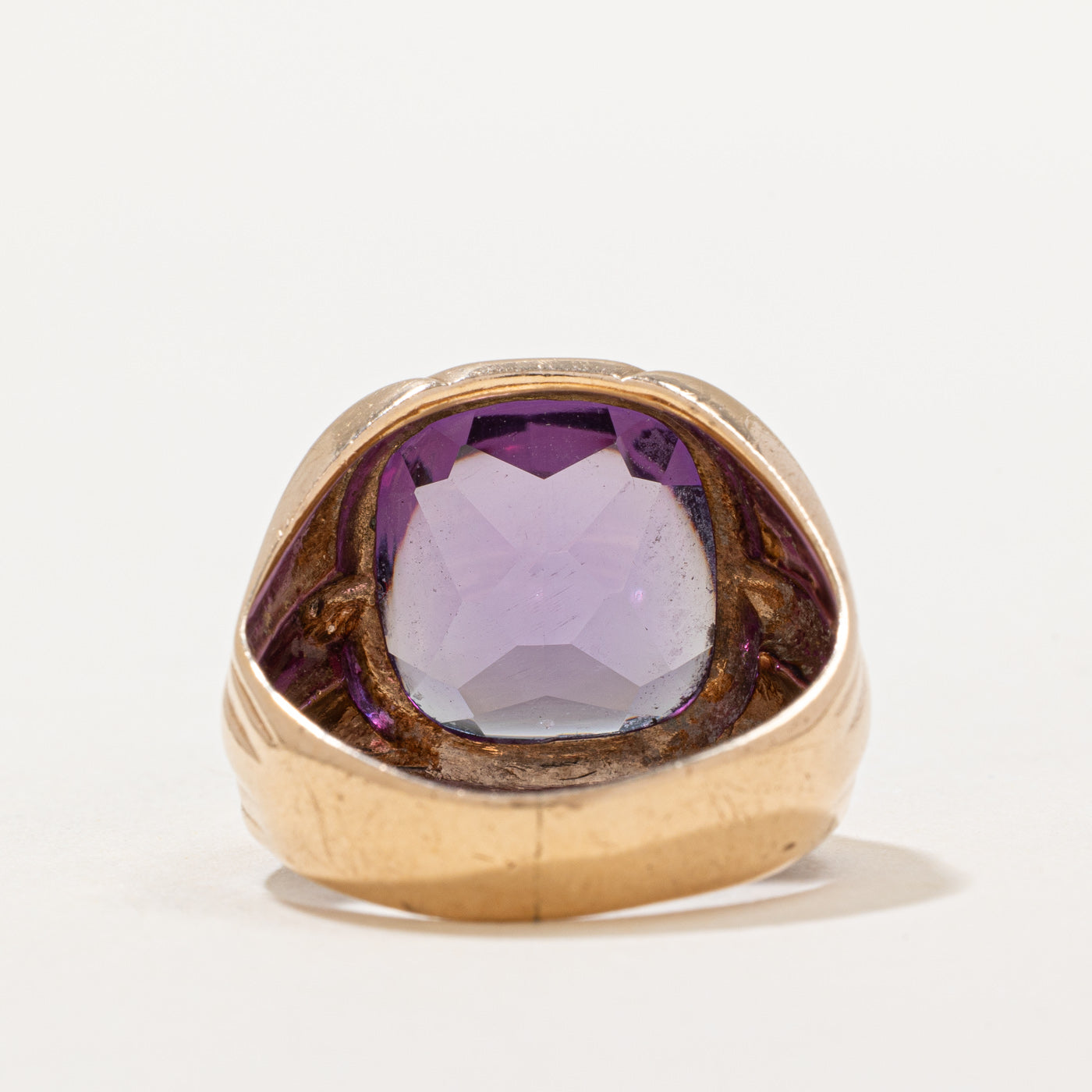 Saphir synthétique à changement de couleur | 10,90 ct | Taille 9,25 |