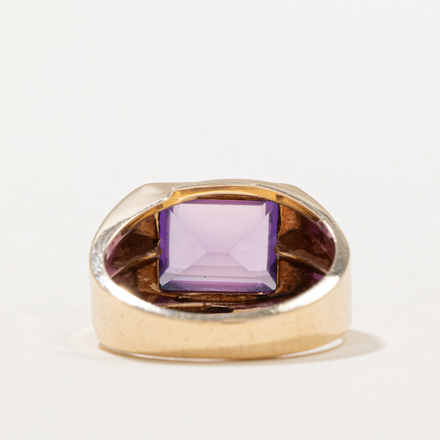 Synthetic Purple Sapphire Cocktail Ring | 5.00ct | SZ 9 |