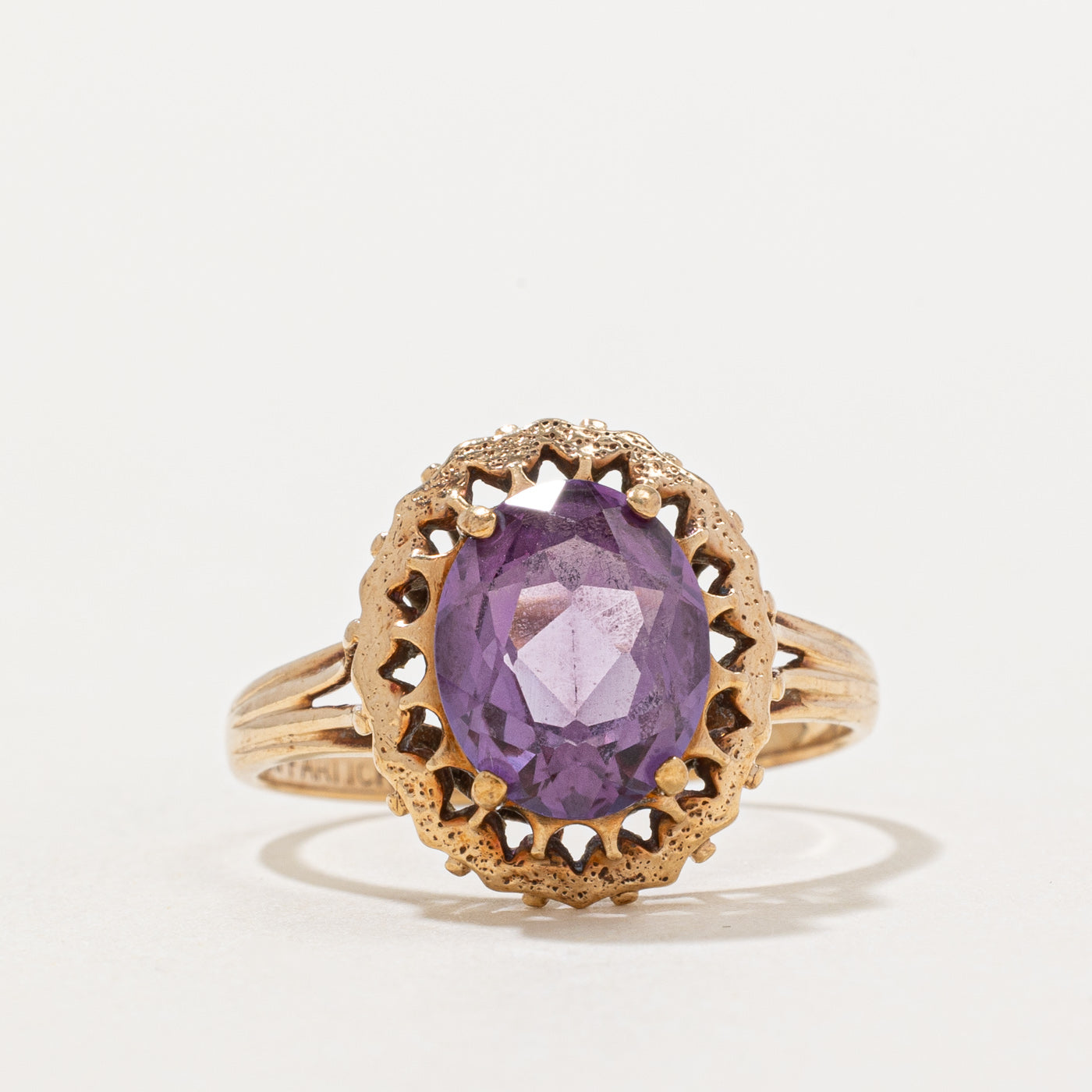 Synthetic Colour Change Sapphire Ring | 2.72ct | SZ 7 |