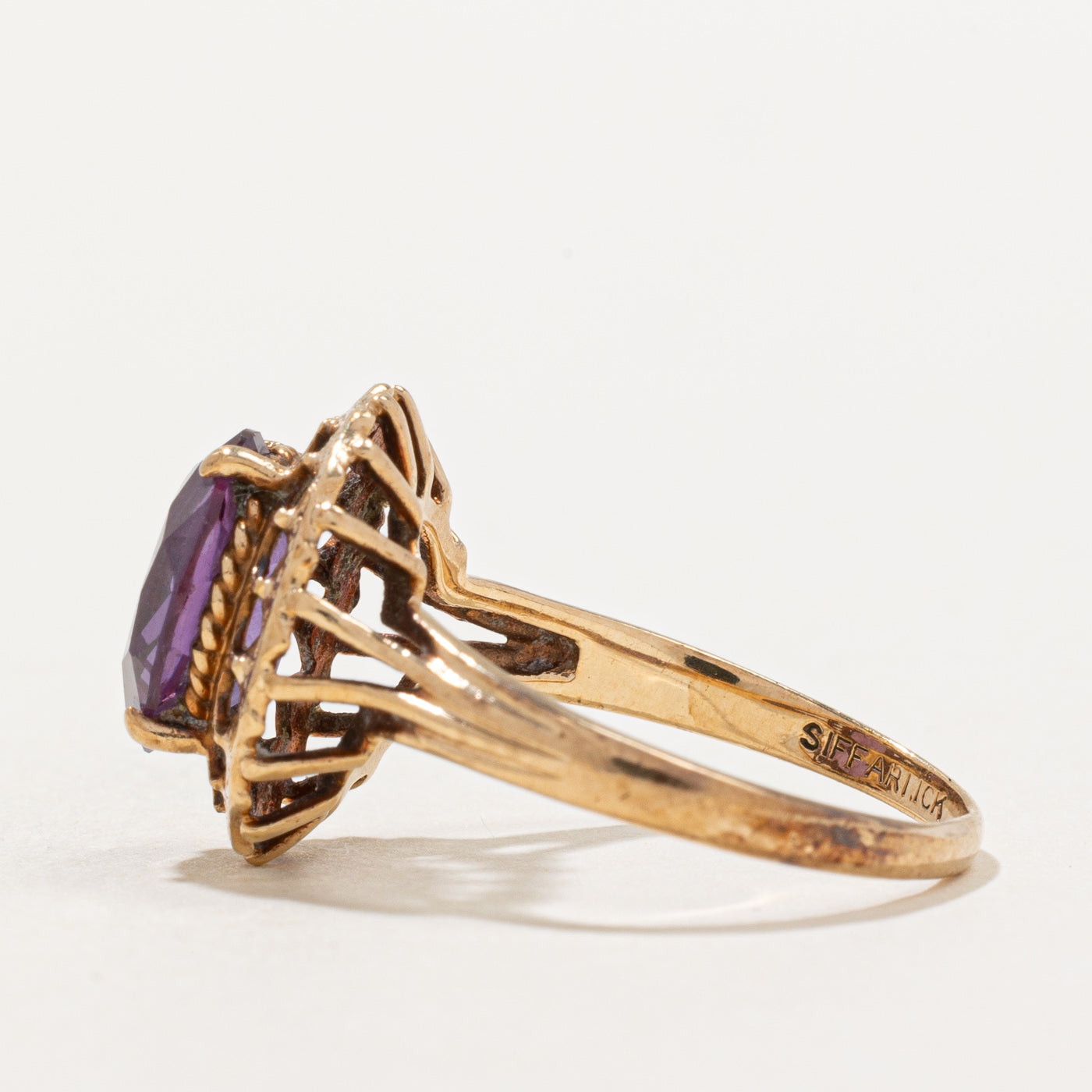 Synthetic Colour Change Sapphire Ring | 2.72ct | SZ 7 |