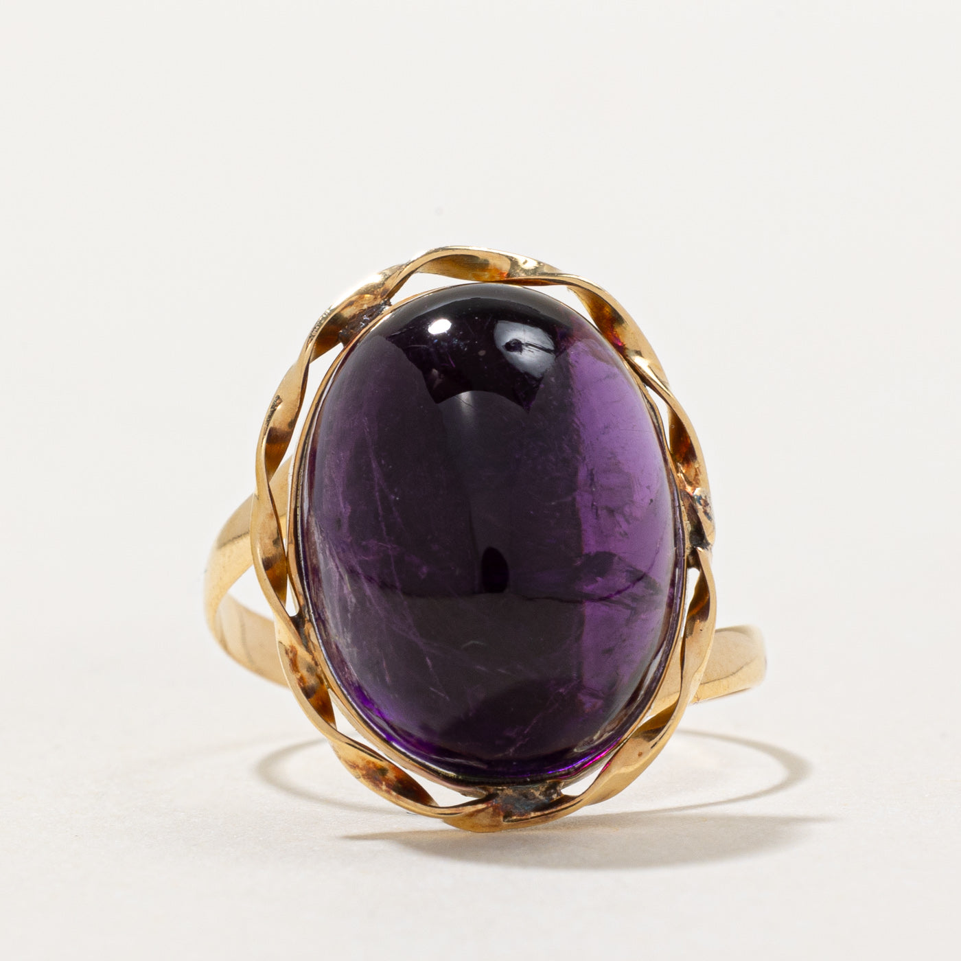 Amethyst Cocktail Ring | 14.00ct | SZ 7.5 |
