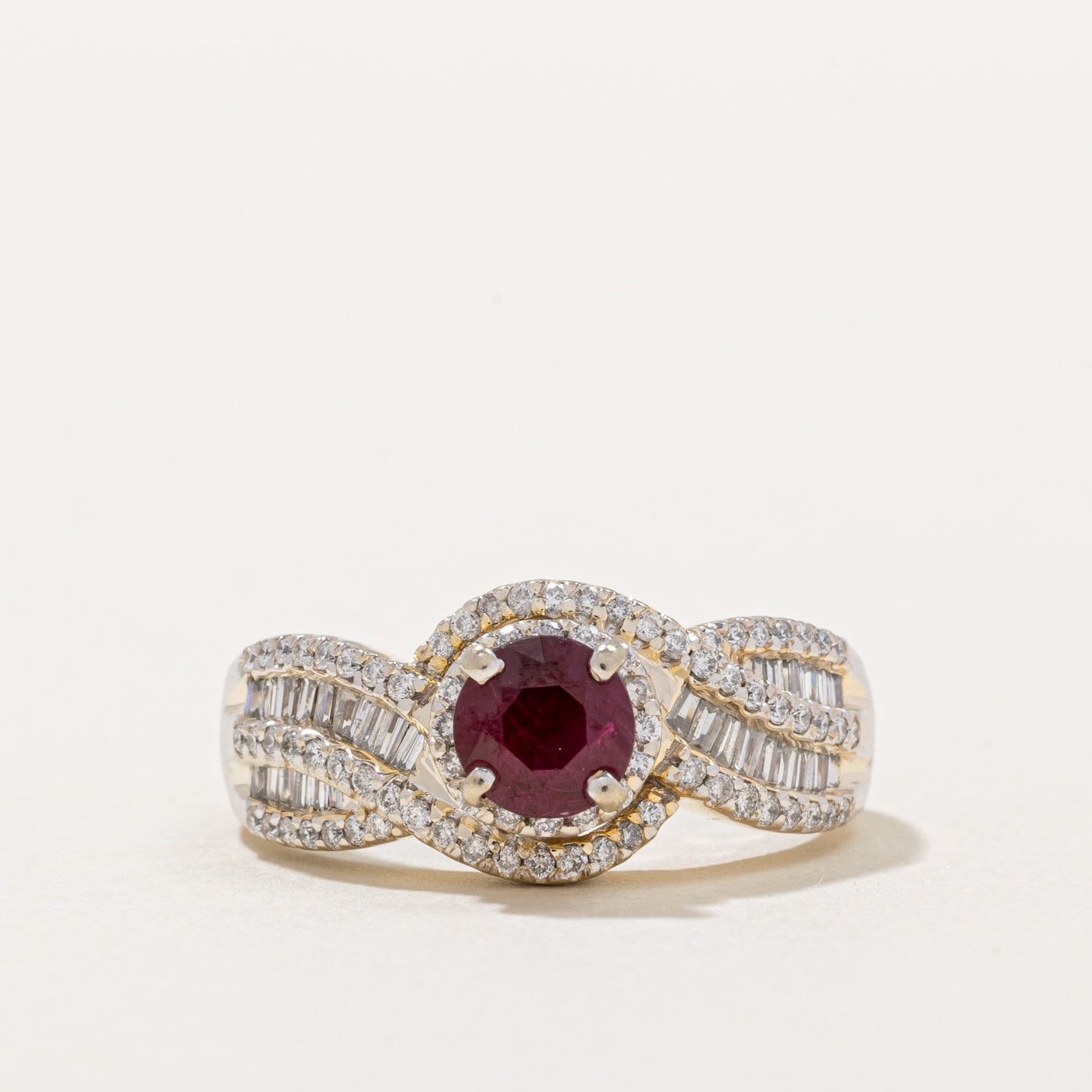 Ruby & Diamond Ring | 0.82ct, 0.51ctw | SZ 6 |