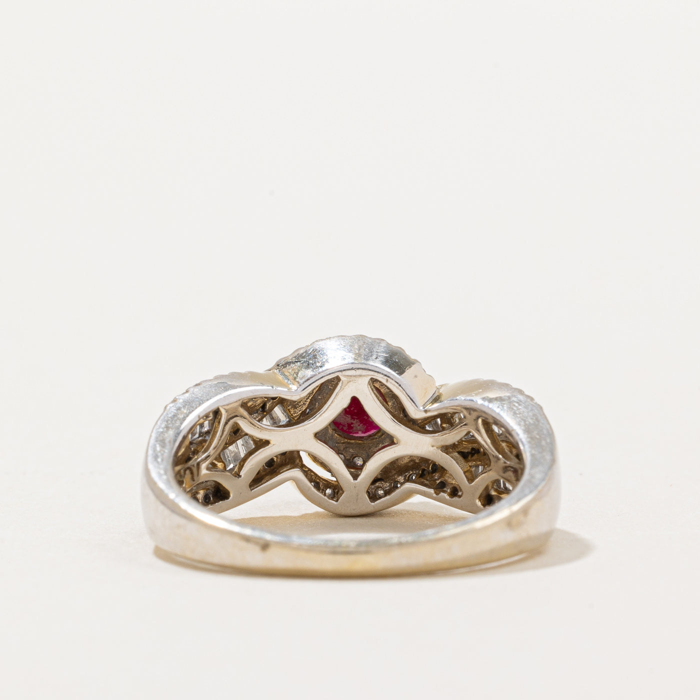 Ruby & Diamond Ring | 0.82ct, 0.51ctw | SZ 6 |