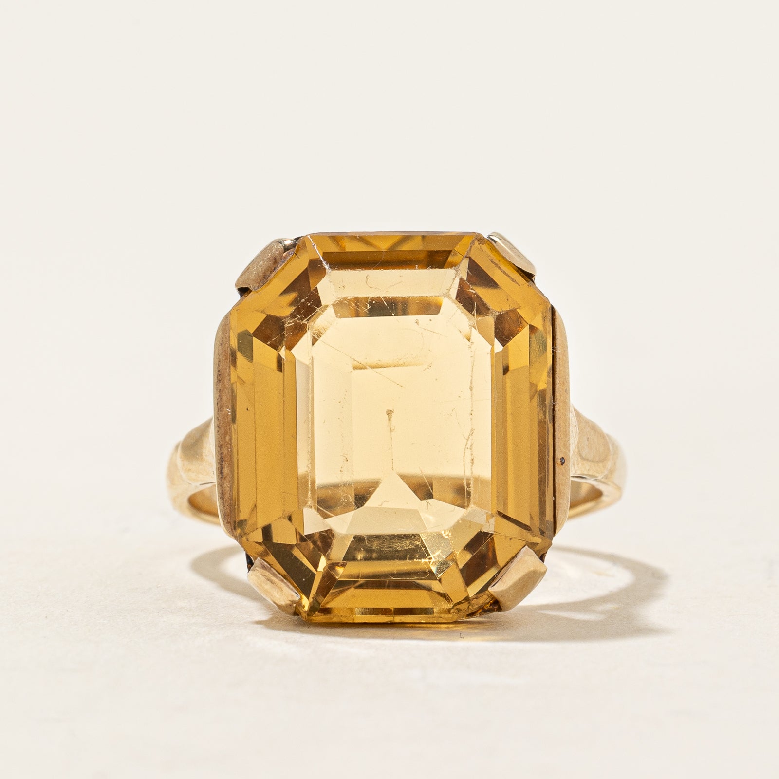 Citrine Cocktail Ring | 11.50ct | SZ 5.75 |
