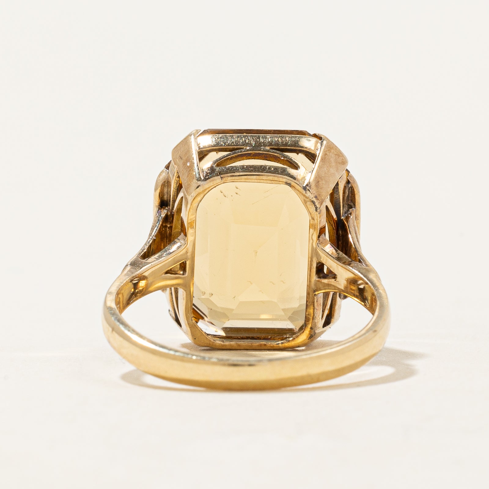 Citrine Cocktail Ring | 11.50ct | SZ 5.75 |