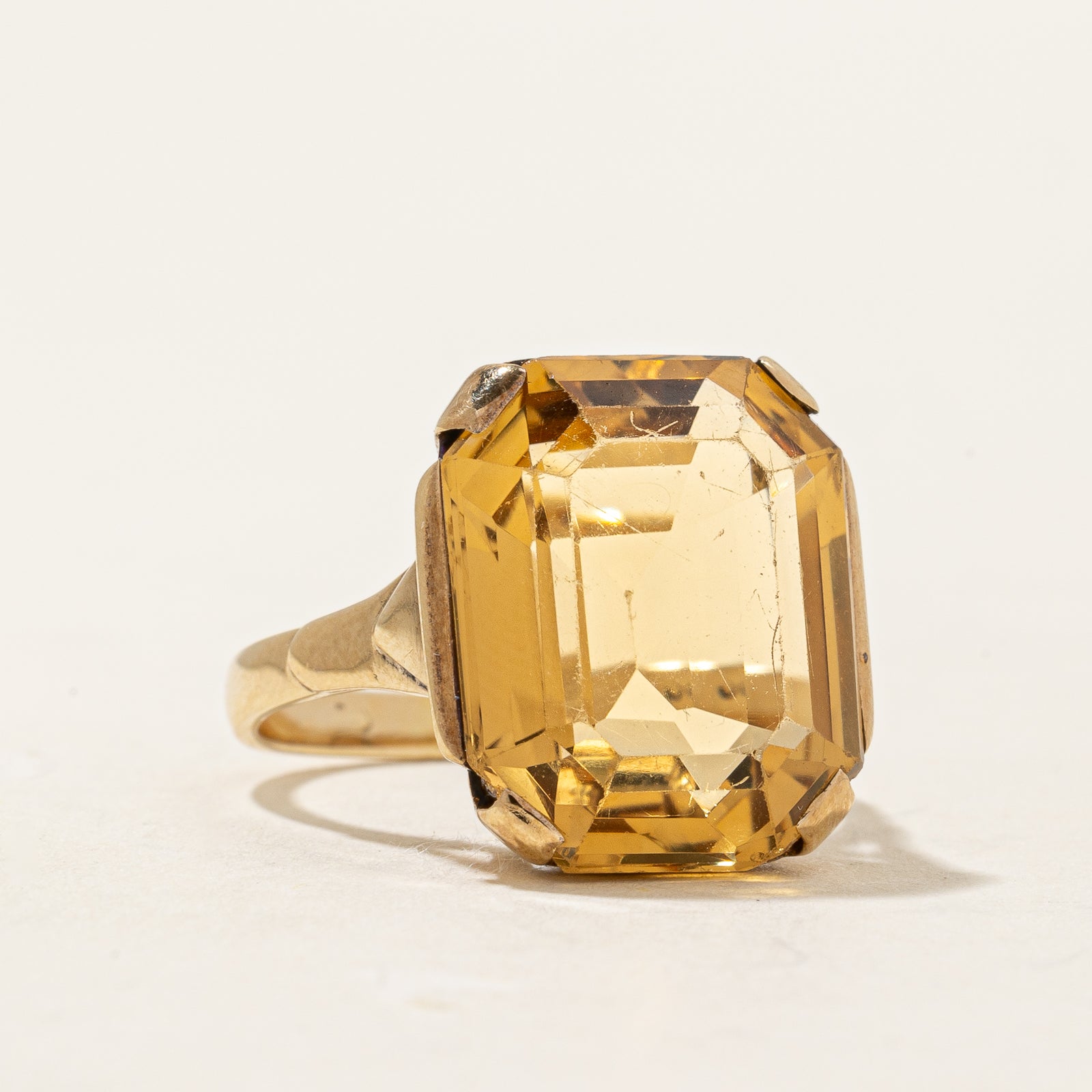 Citrine Cocktail Ring | 11.50ct | SZ 5.75 |